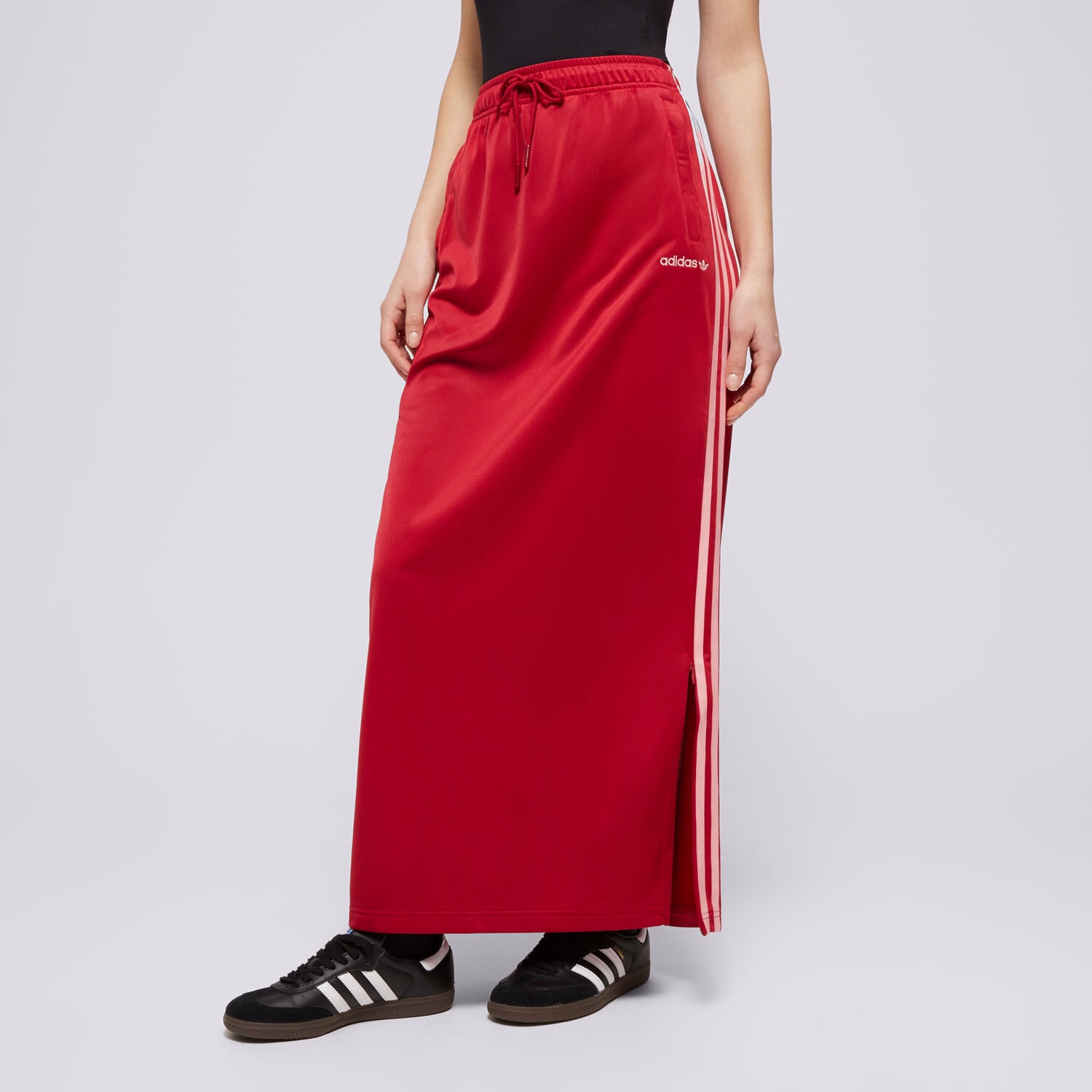 dámská sukně ADIDAS SUKNĚ MAXI SKIRT IZ2675 ČERVENÁ