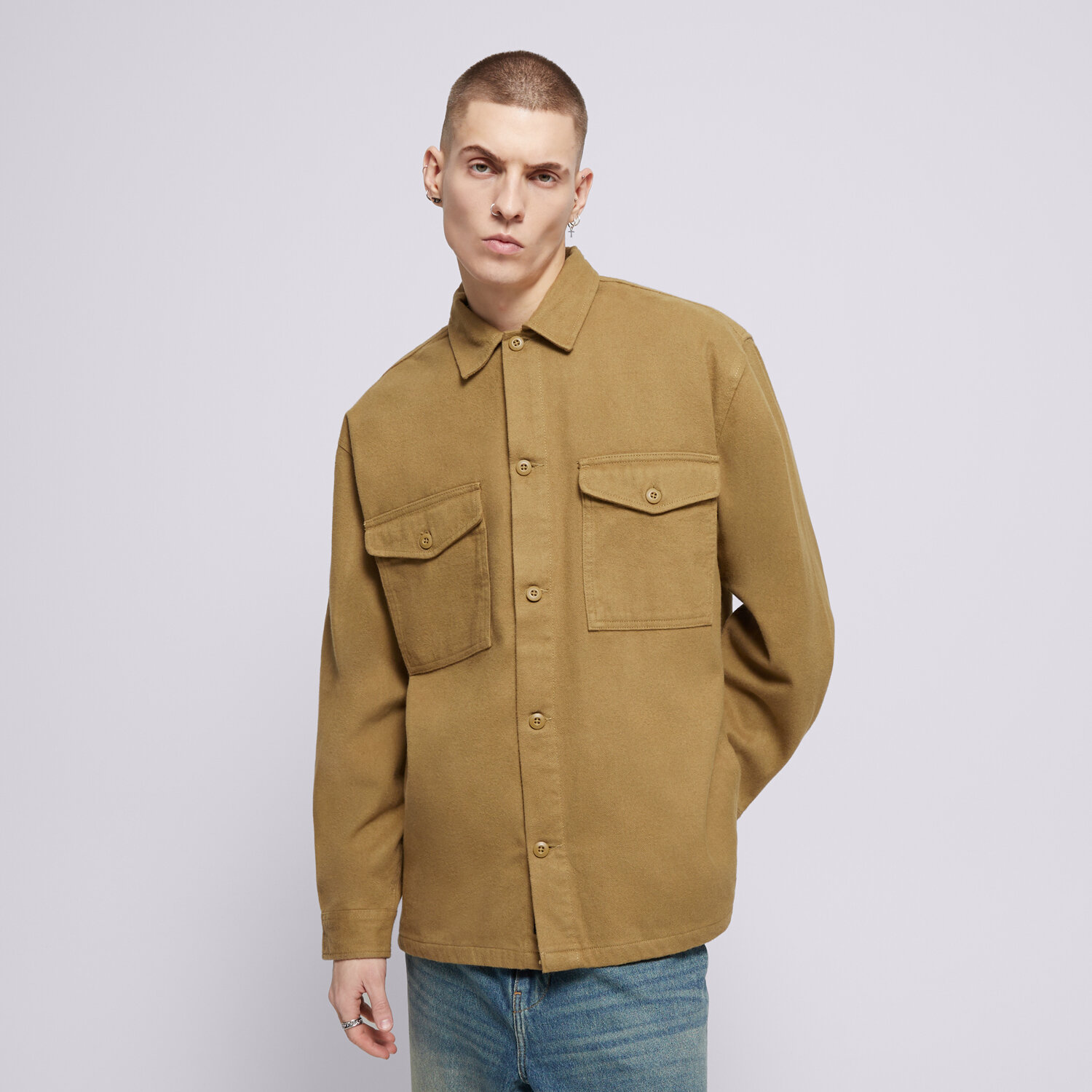 pánská zimní bunda VANS BUNDA COLEGROVE SHACKET VN000JVBCUQ HNĚDÁ