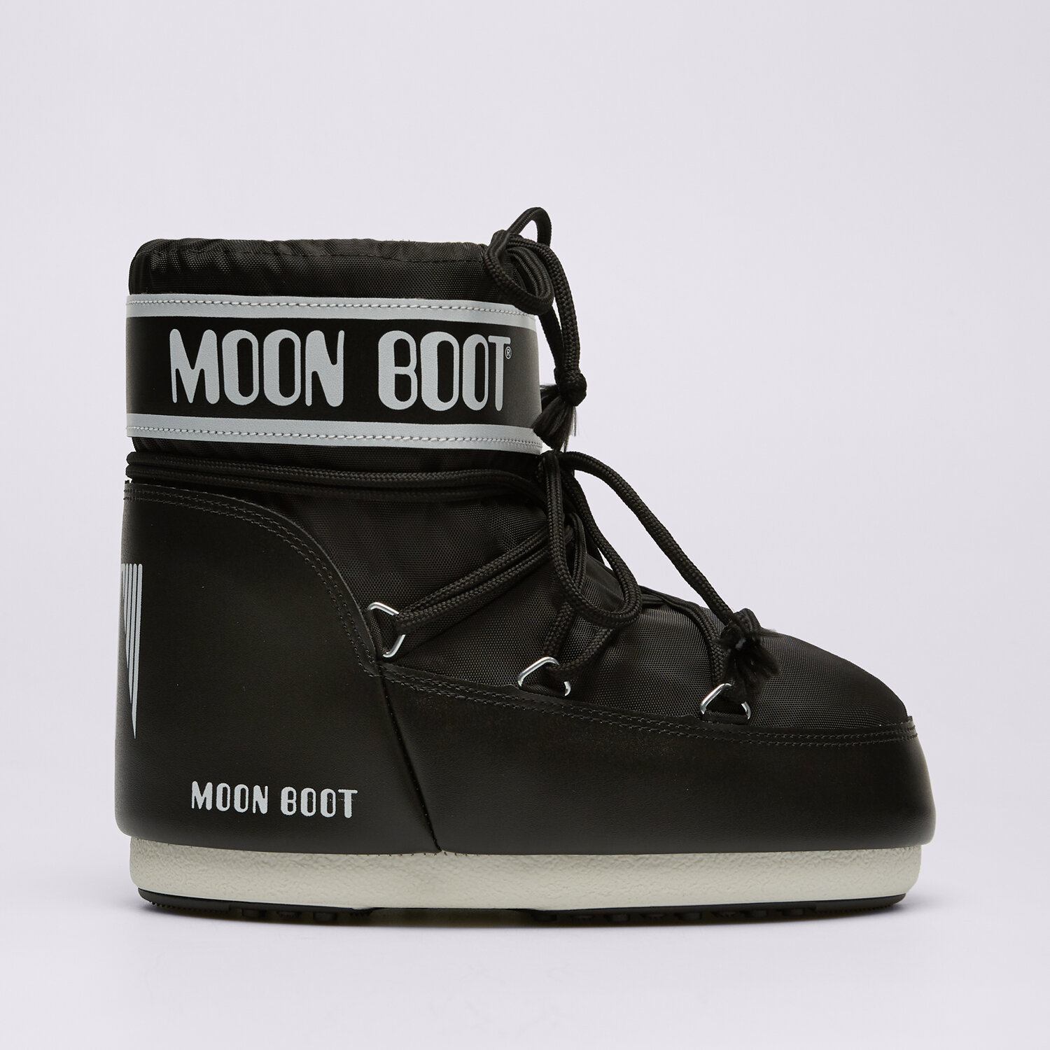 dámské boty casual MOON BOOT ICON LOW NYLON  80D1409340N001 ČERNÁ