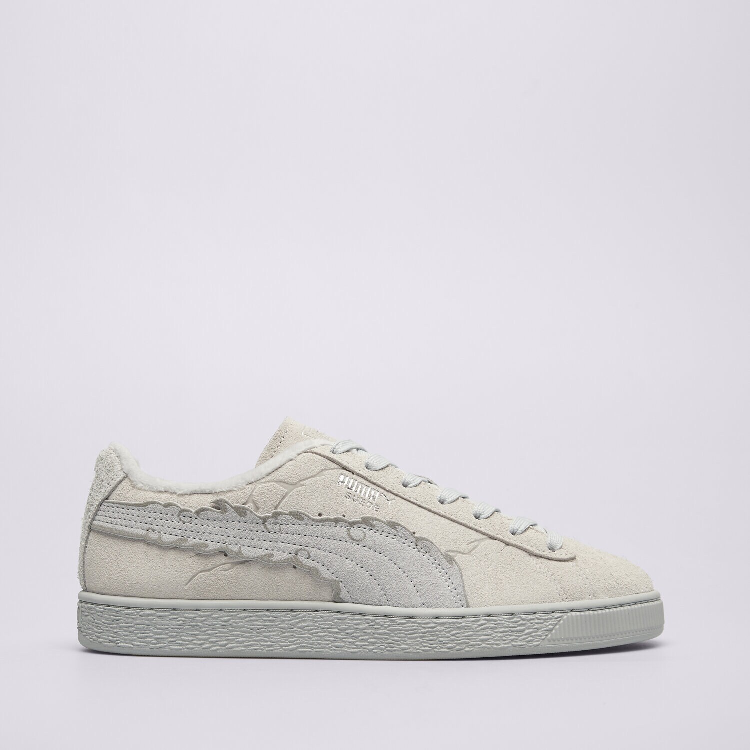 pánské tenisky PUMA SUEDE 3 ONE PIECE 39652401 BÍLÁ