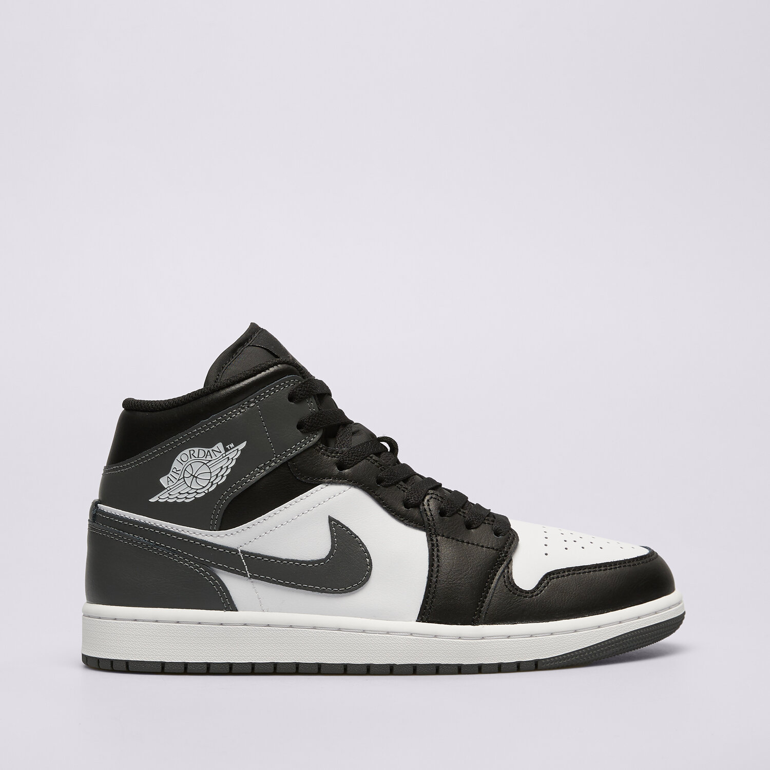 pánské tenisky AIR JORDAN 1 MID  DQ8426-001 ŠEDÁ