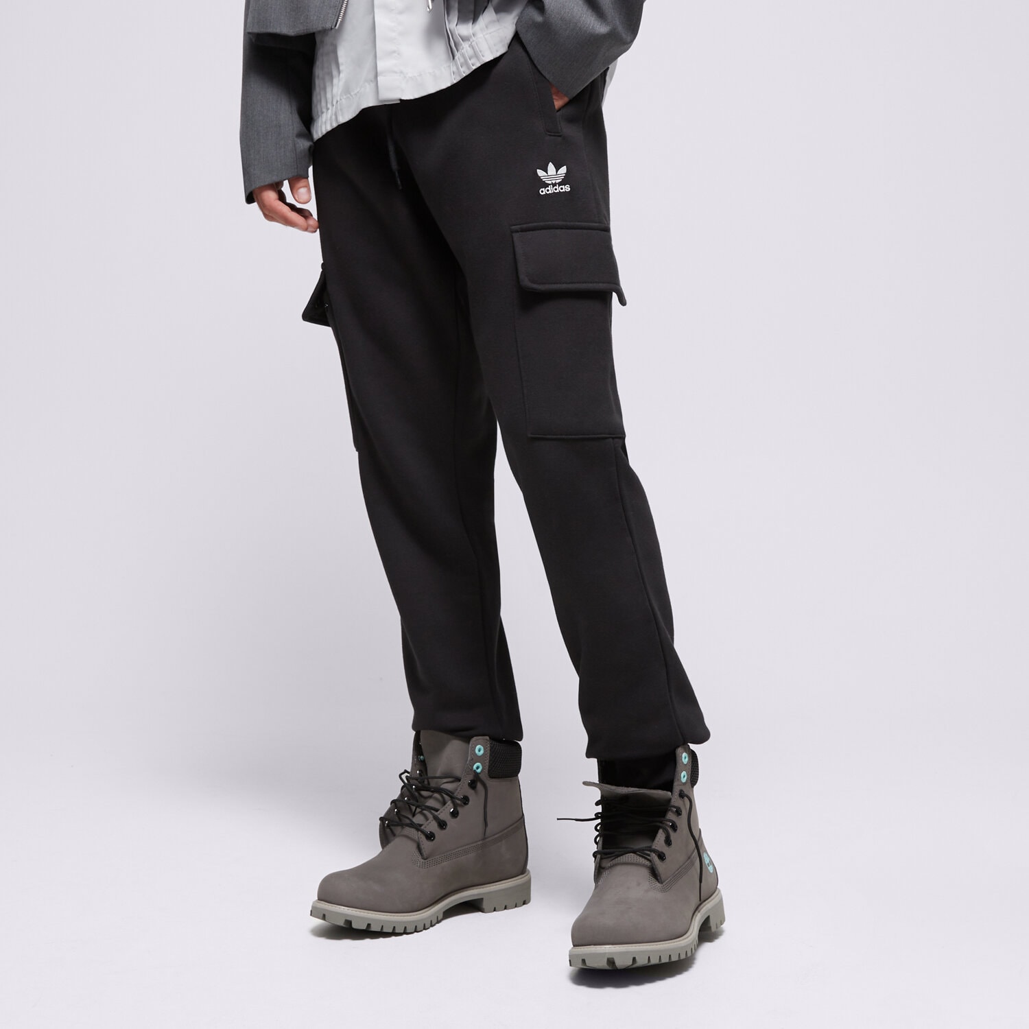 pánské kalhoty ADIDAS KALHOTY  ESSENTIALS C P IP2755 ČERNÁ