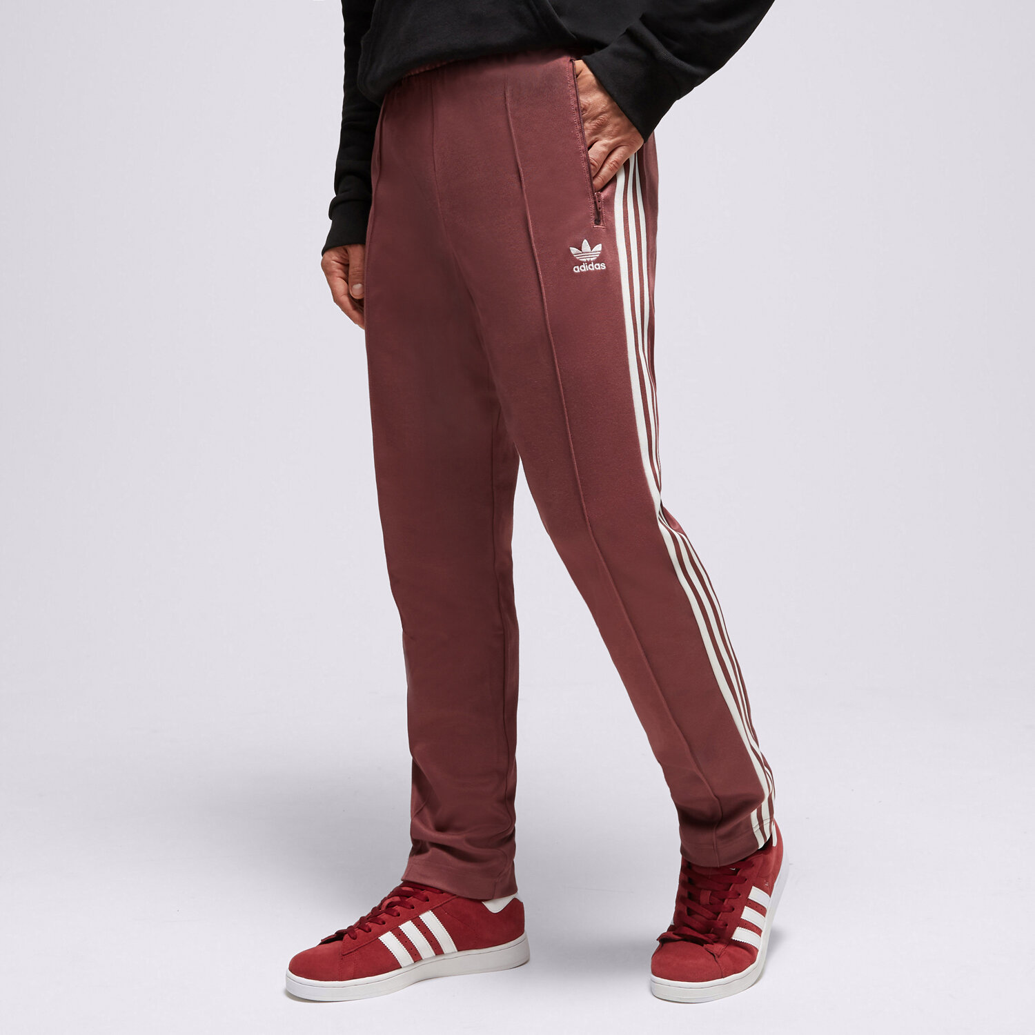 pánské kalhoty ADIDAS KALHOTY  HB9440 HB9440 HNĚDÁ