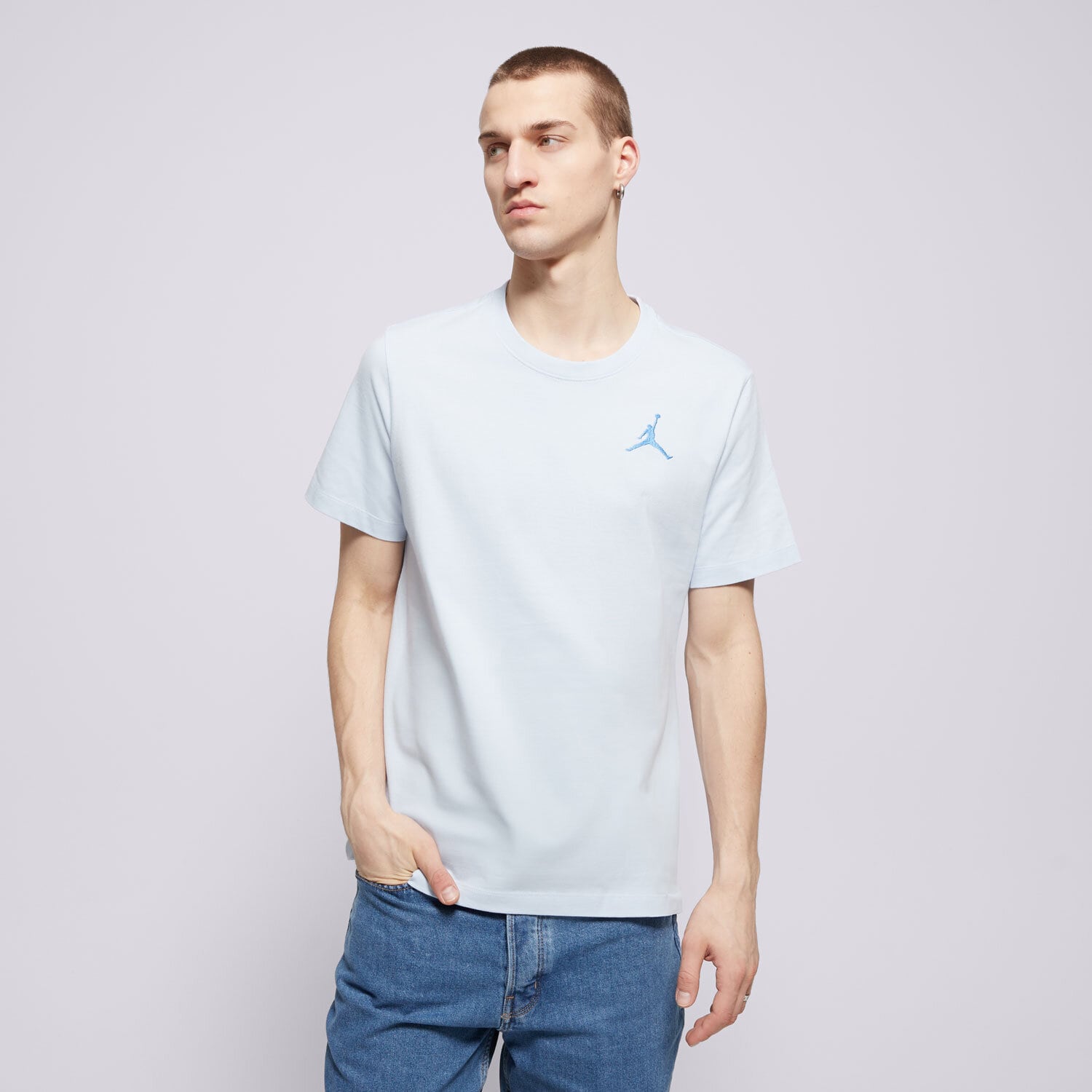 pánské tričko JORDAN TRIČKO JUMPMAN DC7485-407 MODRÁ
