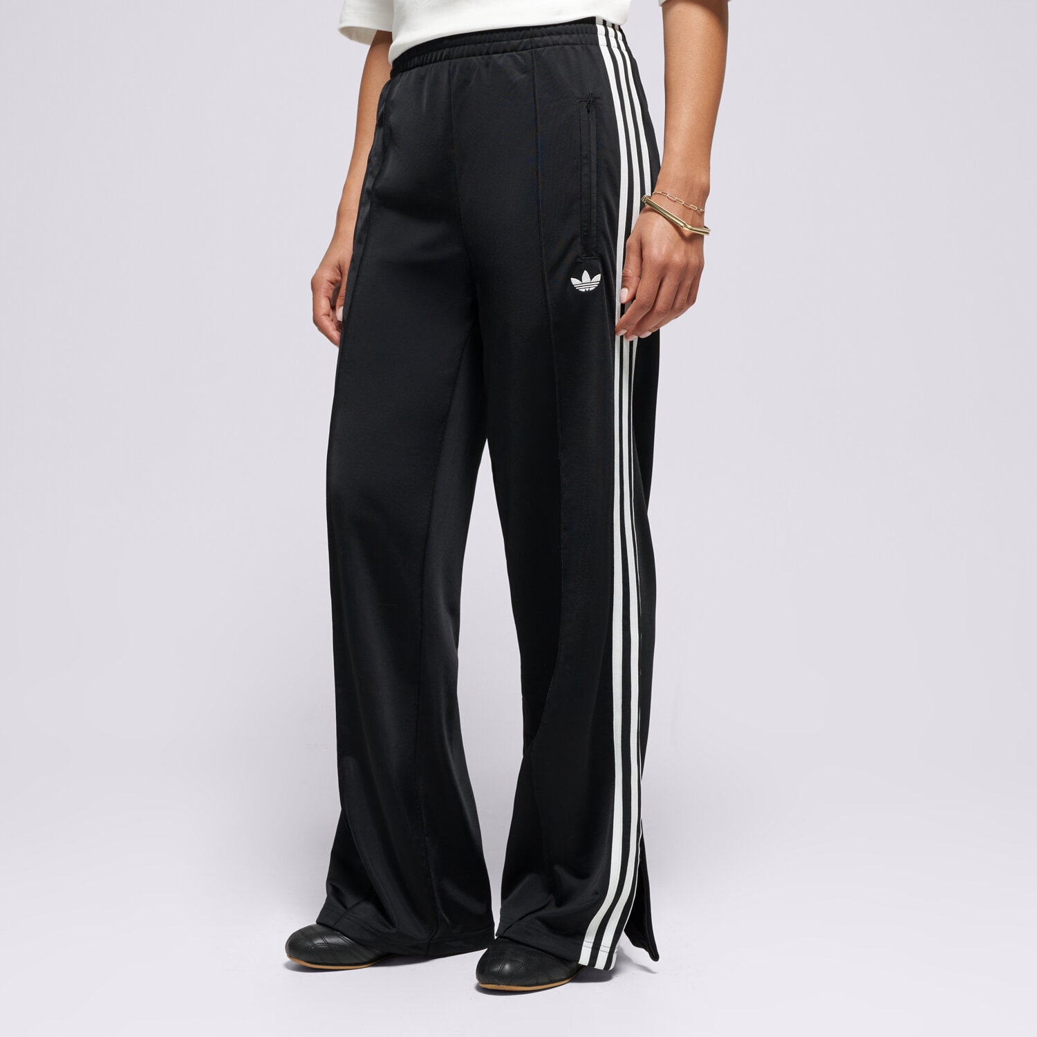 dámské kalhoty ADIDAS KALHOTY  FBIRD LOOSE TP JC8245 ČERNÁ