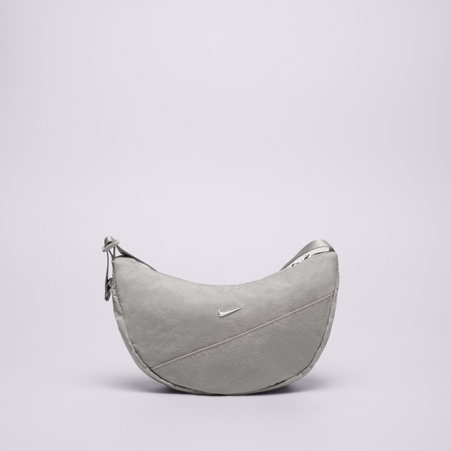 dámská taška NIKE TAŠKA NK AURA CRESCENT CROSSBODY HQ4370-009 ŠEDÁ