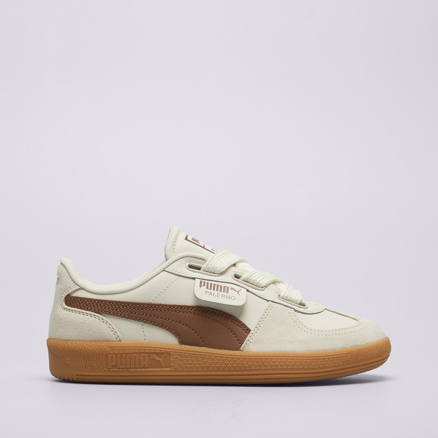 dámské tenisky PUMA PALERMO WIDE LACE  40210903 Krémová