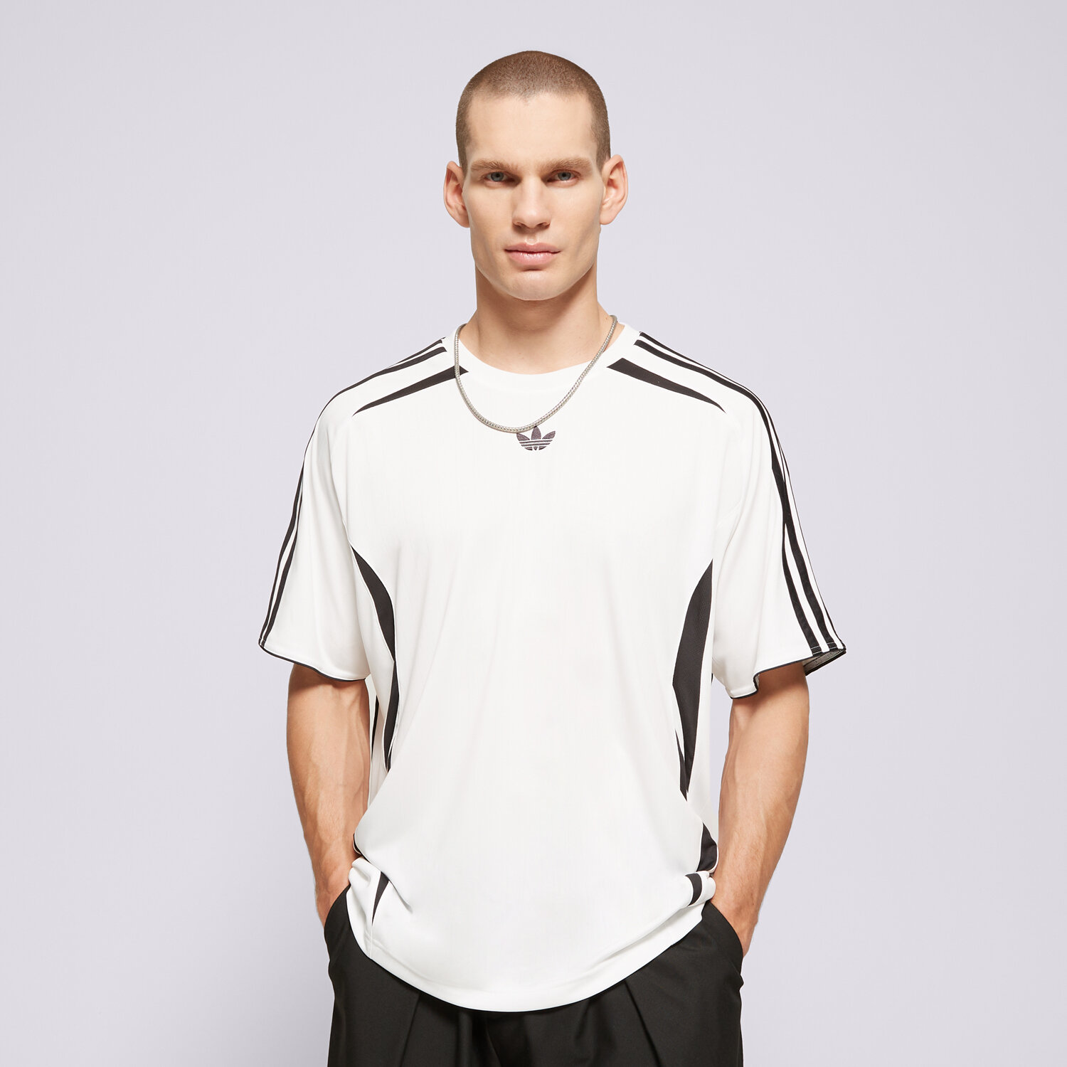 pánské tričko ADIDAS TRIČKO TEAMGEIST TEE JP1113 BÍLÁ