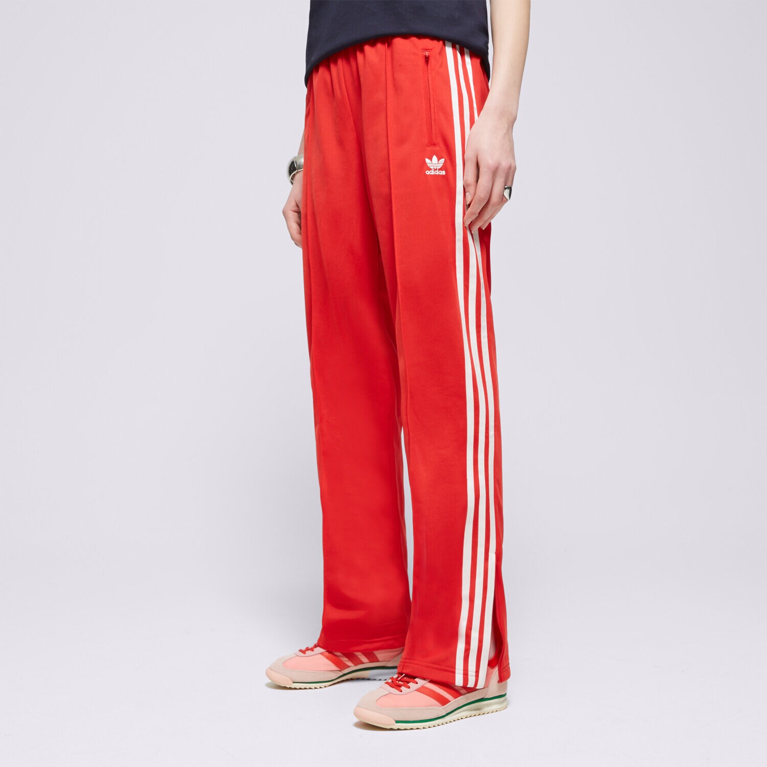dámské kalhoty ADIDAS KALHOTY  FIREBIRD TP IR8081 ČERVENÁ