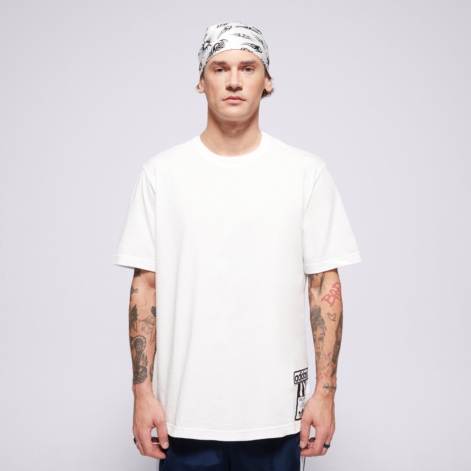 pánské tričko ADIDAS TRIČKO ADIBREAK TEE JD4195 BÍLÁ