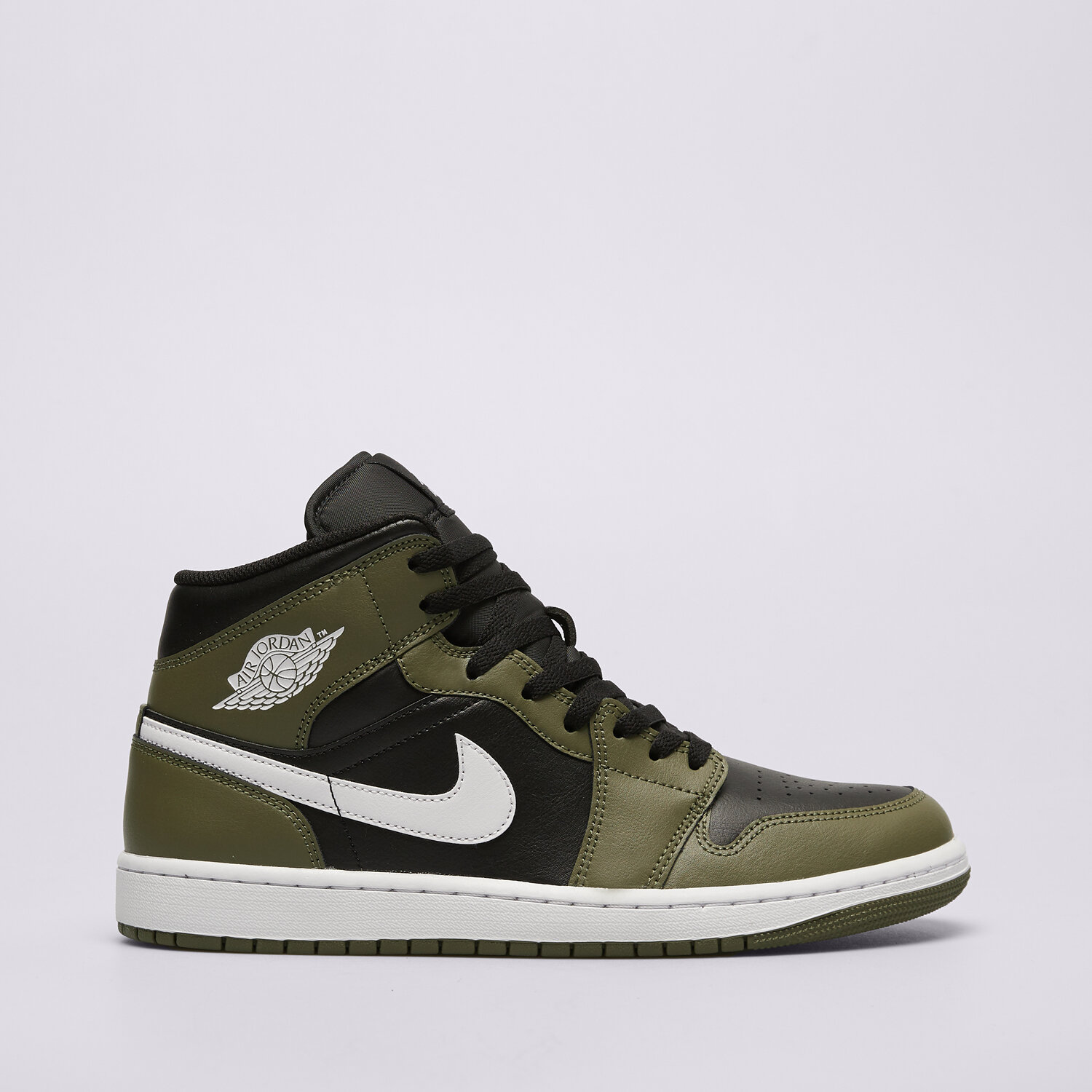 pánské tenisky AIR JORDAN 1 MID  DQ8426-092 ZELENÁ