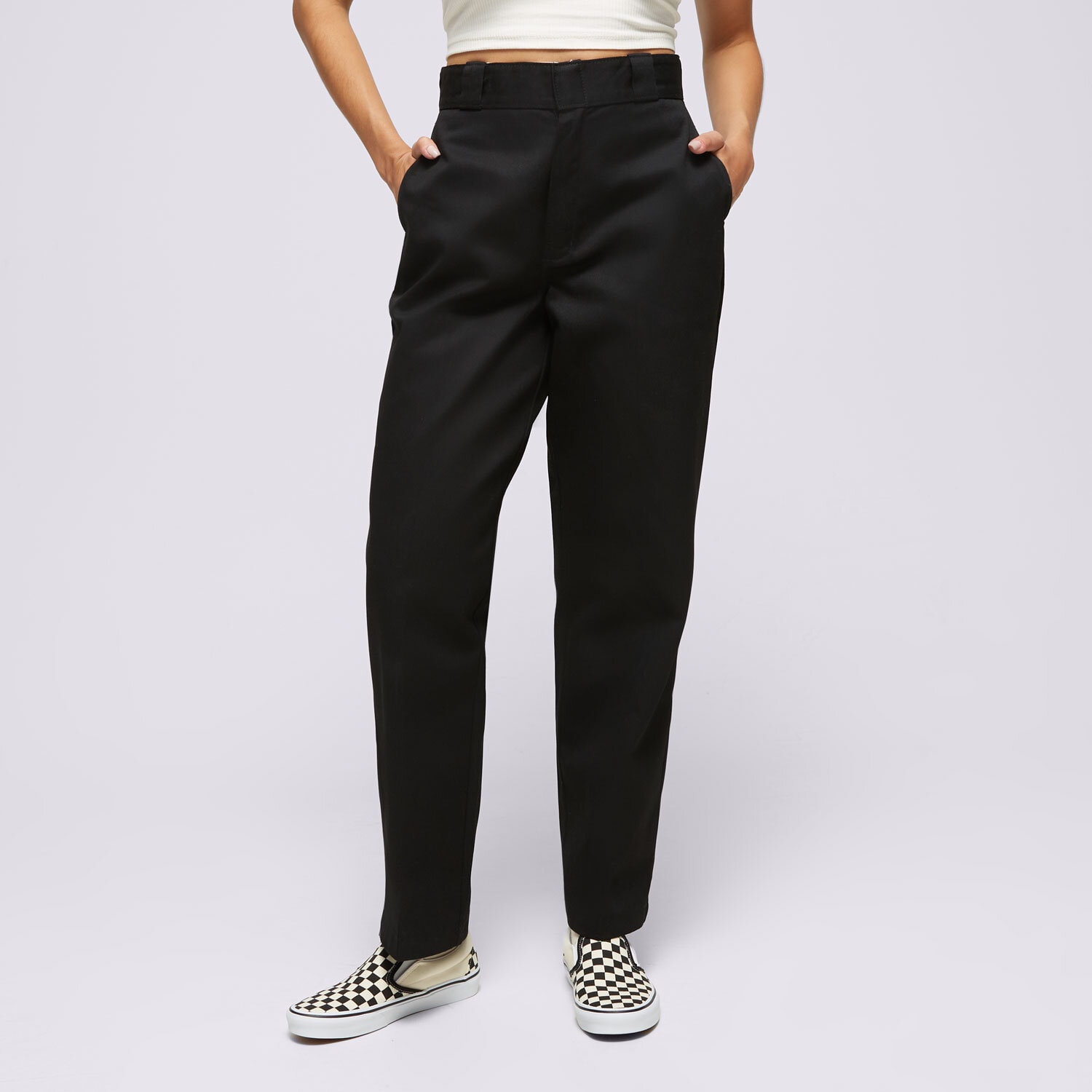 dámské kalhoty DICKIES KALHOTY  874 WORKPANT REC W DK0A4YH1BLK1 ČERNÁ