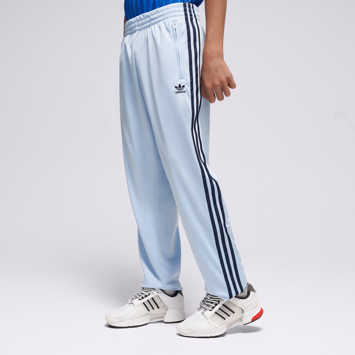 dětské kalhoty ADIDAS KALHOTY  FIREBIRD PANTS BOYS JD1633 MODRÁ