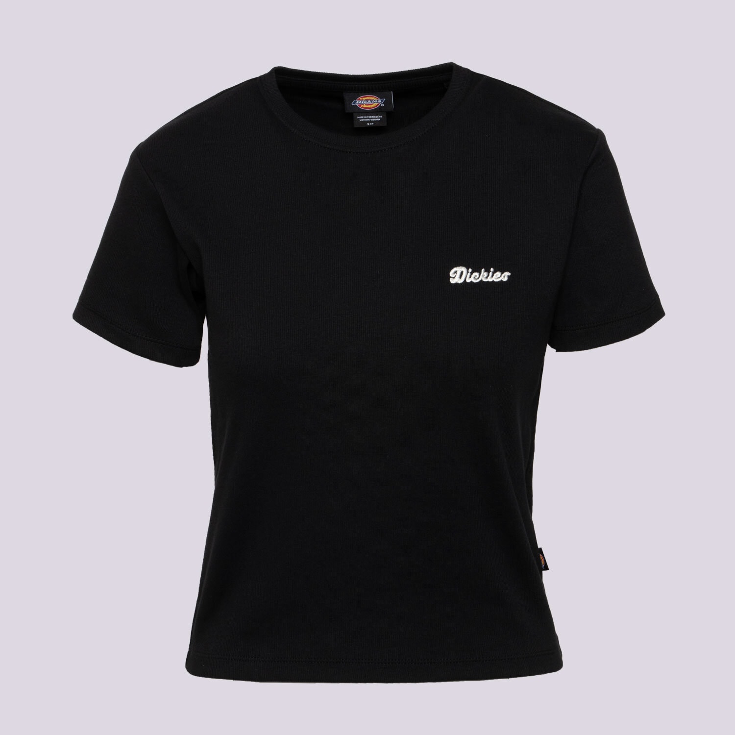 dámské tričko DICKIES TRIČKO LEWISTOWN EMBRO SS TEE W DK0A4Z8JBLK1 ČERNÁ