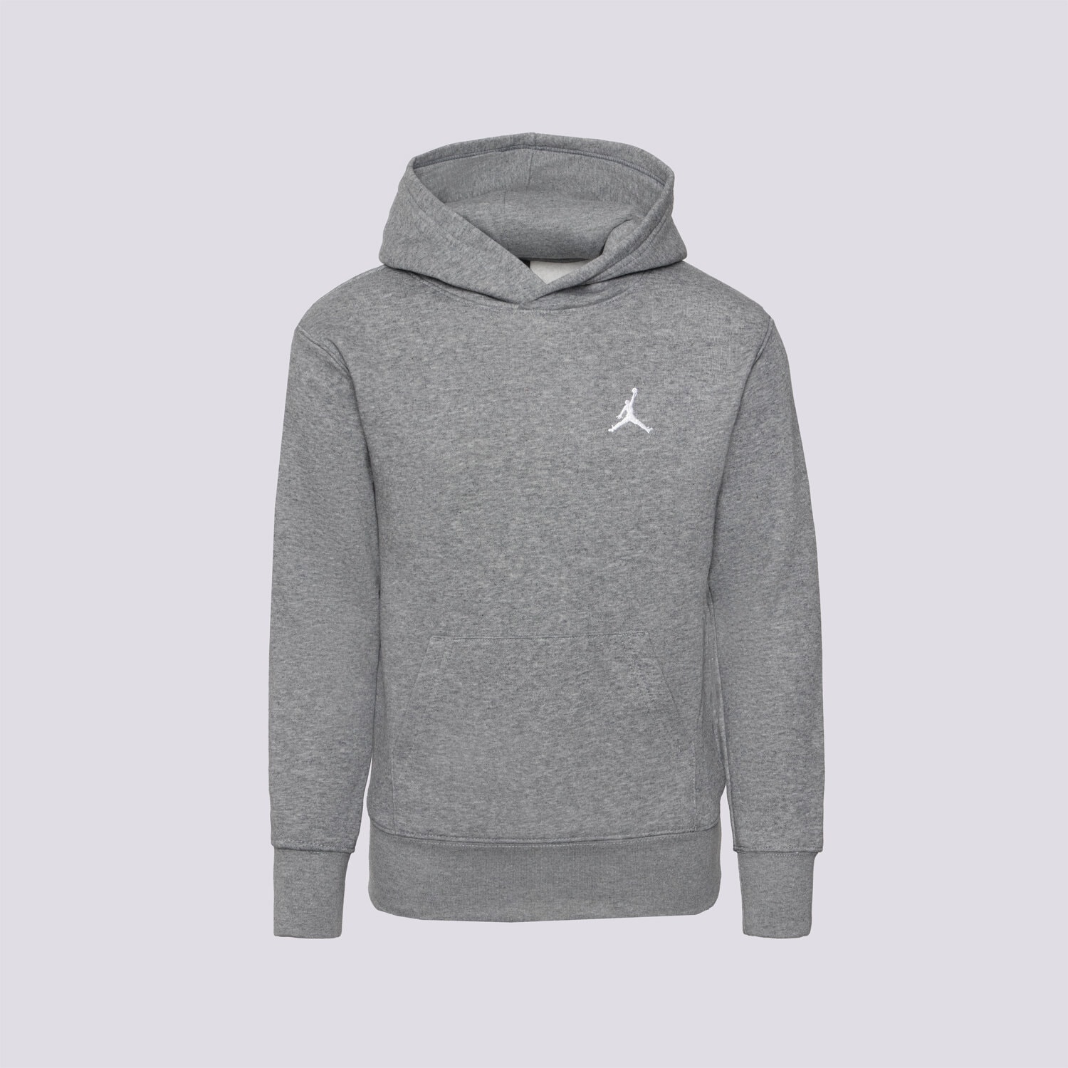dětská mikina JORDAN MIKINA S KAPUCÍ MJ BROOKLYN FLC PO BOY 9BD232-GEH ŠEDÁ