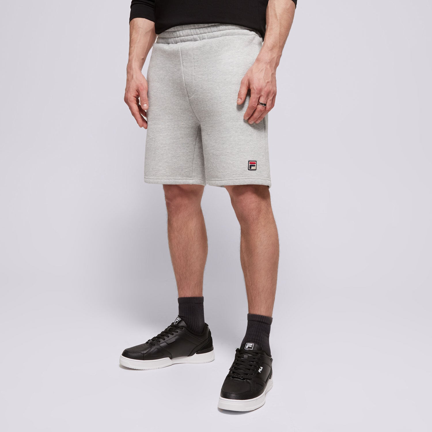 pánské kraťasy FILA ŠORTKY  FBOX SHORT LM171YA8289 ŠEDÁ