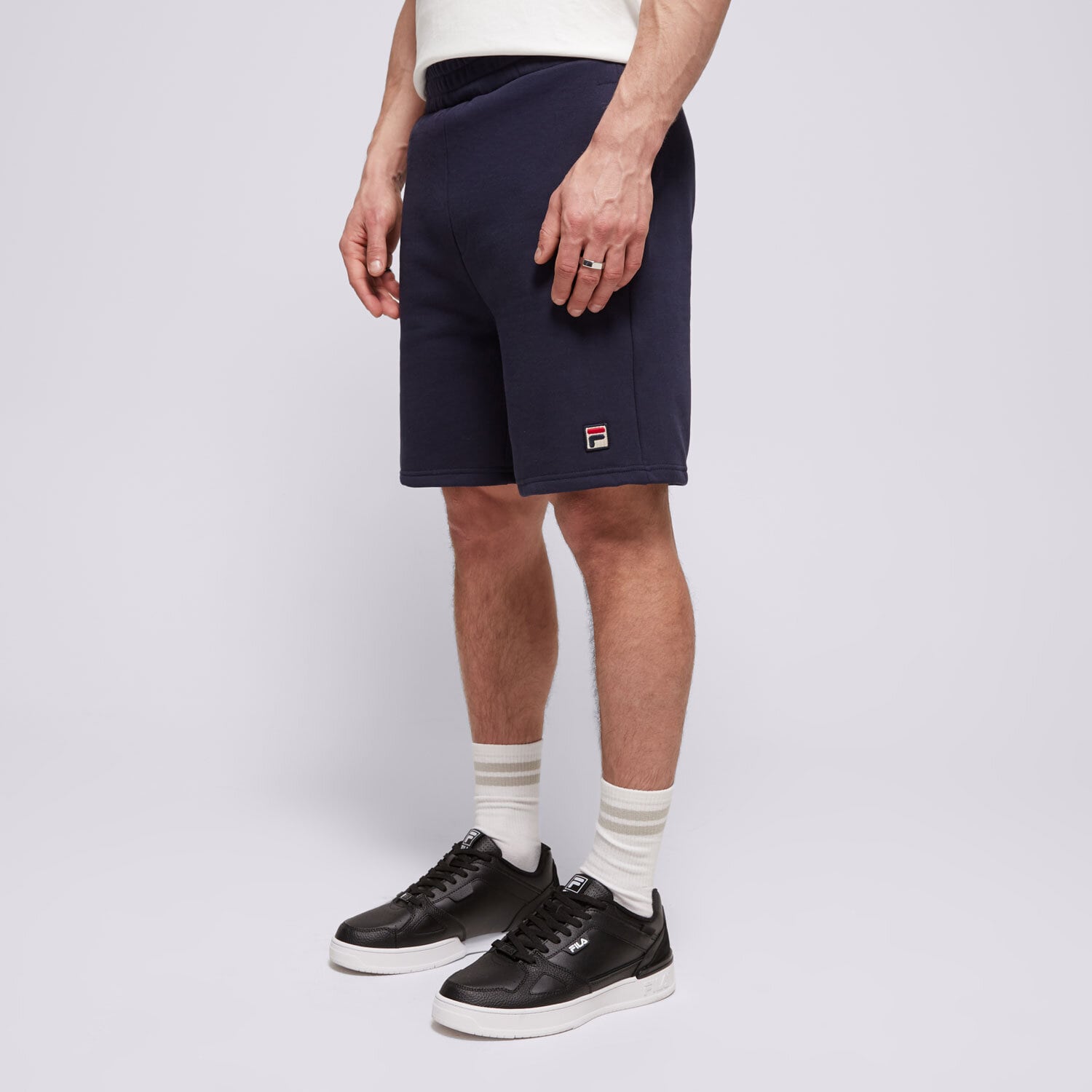 pánské kraťasy FILA ŠORTKY  FBOX SHORT LM171YA8410 TMAVOMODRÁ