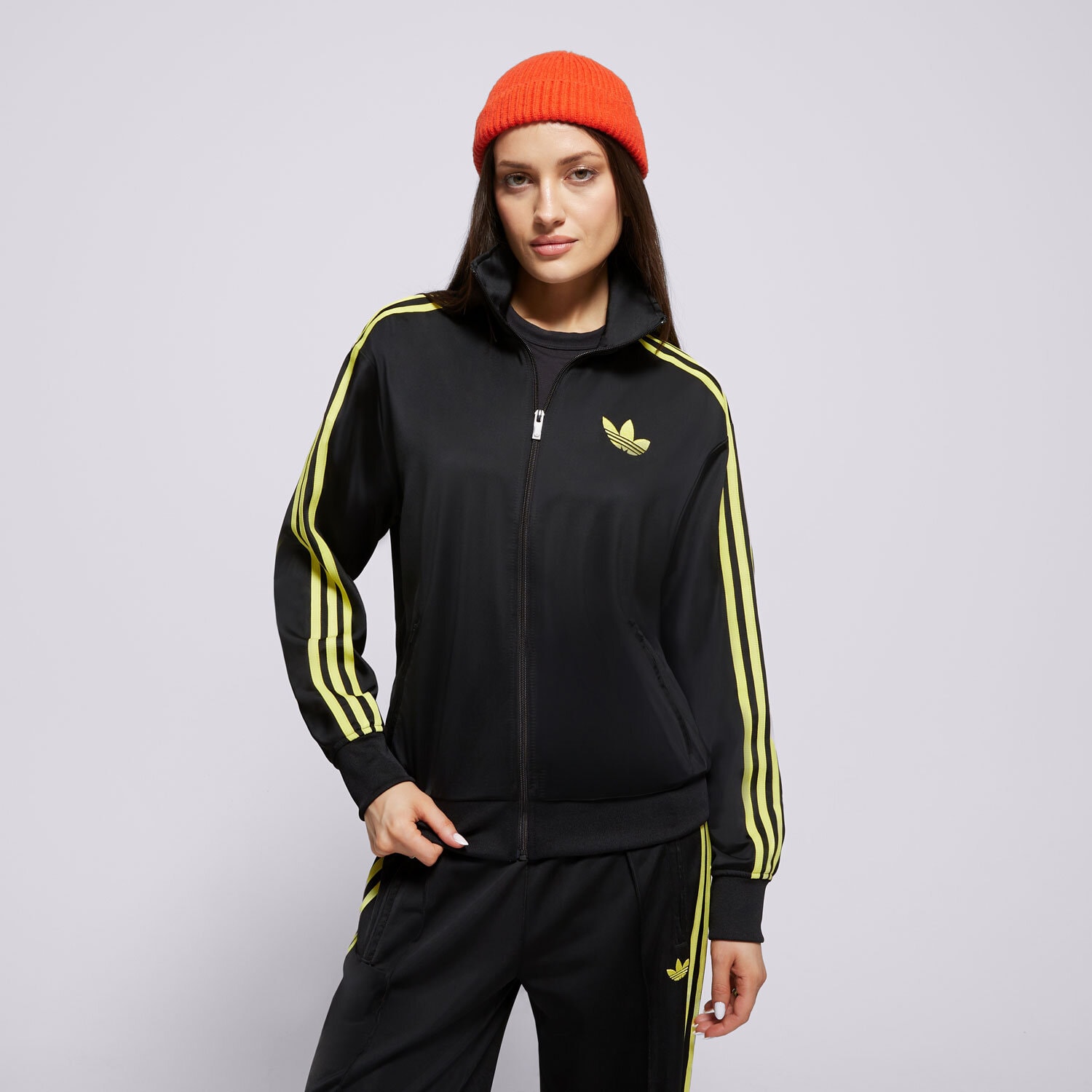 dámská mikina ADIDAS MIKINA ROZEPÍNACÍ FBIRD LOOSE JP2296 ČERNÁ