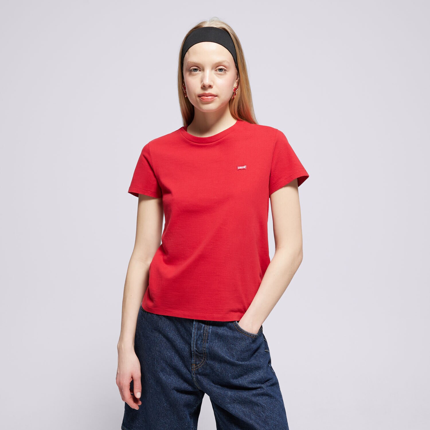 dámské tričko LEVI'S TRIČKO PERFECT TEE 39185-0374 ČERVENÁ
