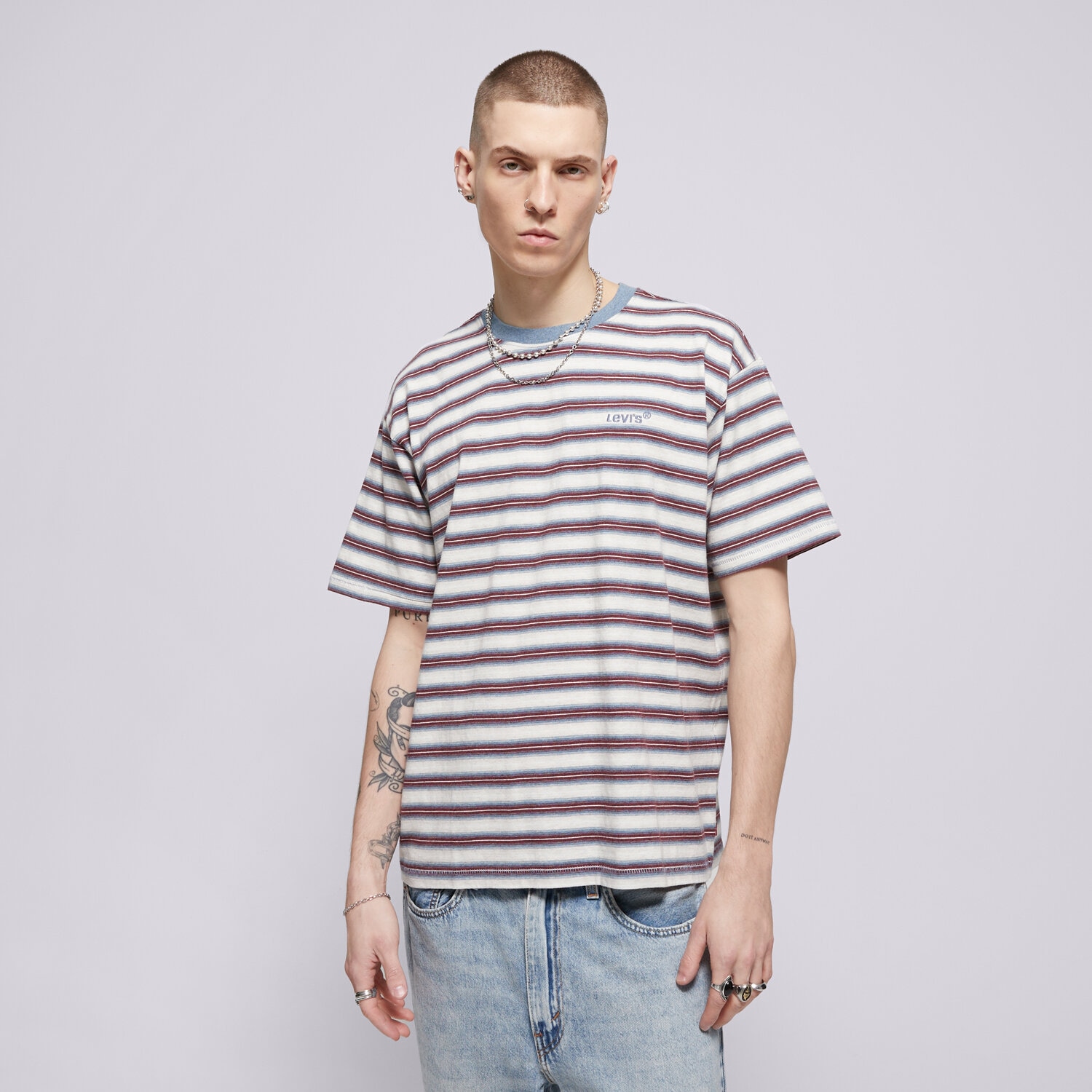 pánské tričko LEVI'S TRIČKO RED TAB VINTAGE TEE MULTI-COLOR A0637-0138 VÍCEBAREVNÁ