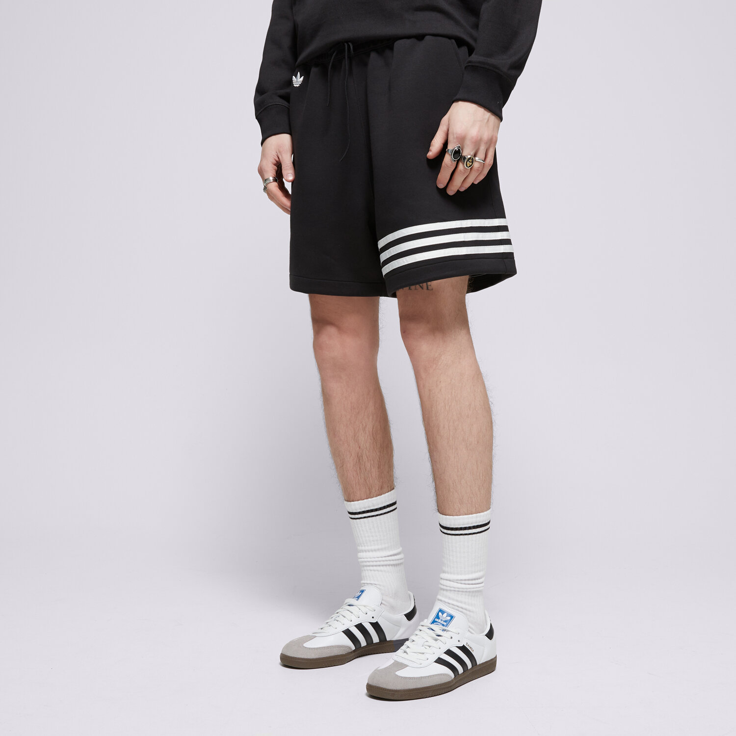 pánské kraťasy ADIDAS ŠORTKY  NEU C SHO JC9941 ČERNÁ