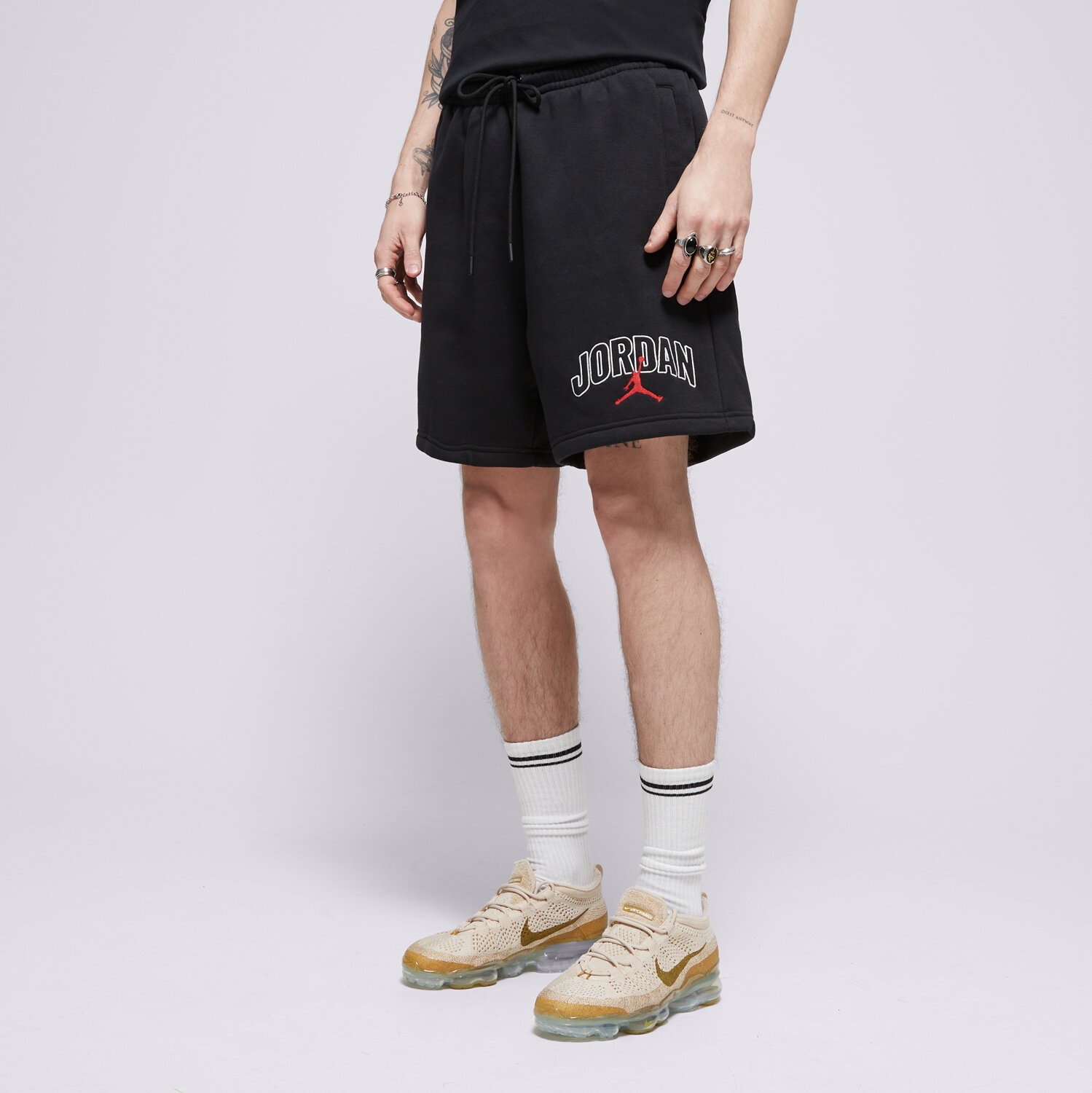 pánské kraťasy JORDAN SHORTS M J BRKLN LBR GFX SHORT IB7910-010 ČERNÁ