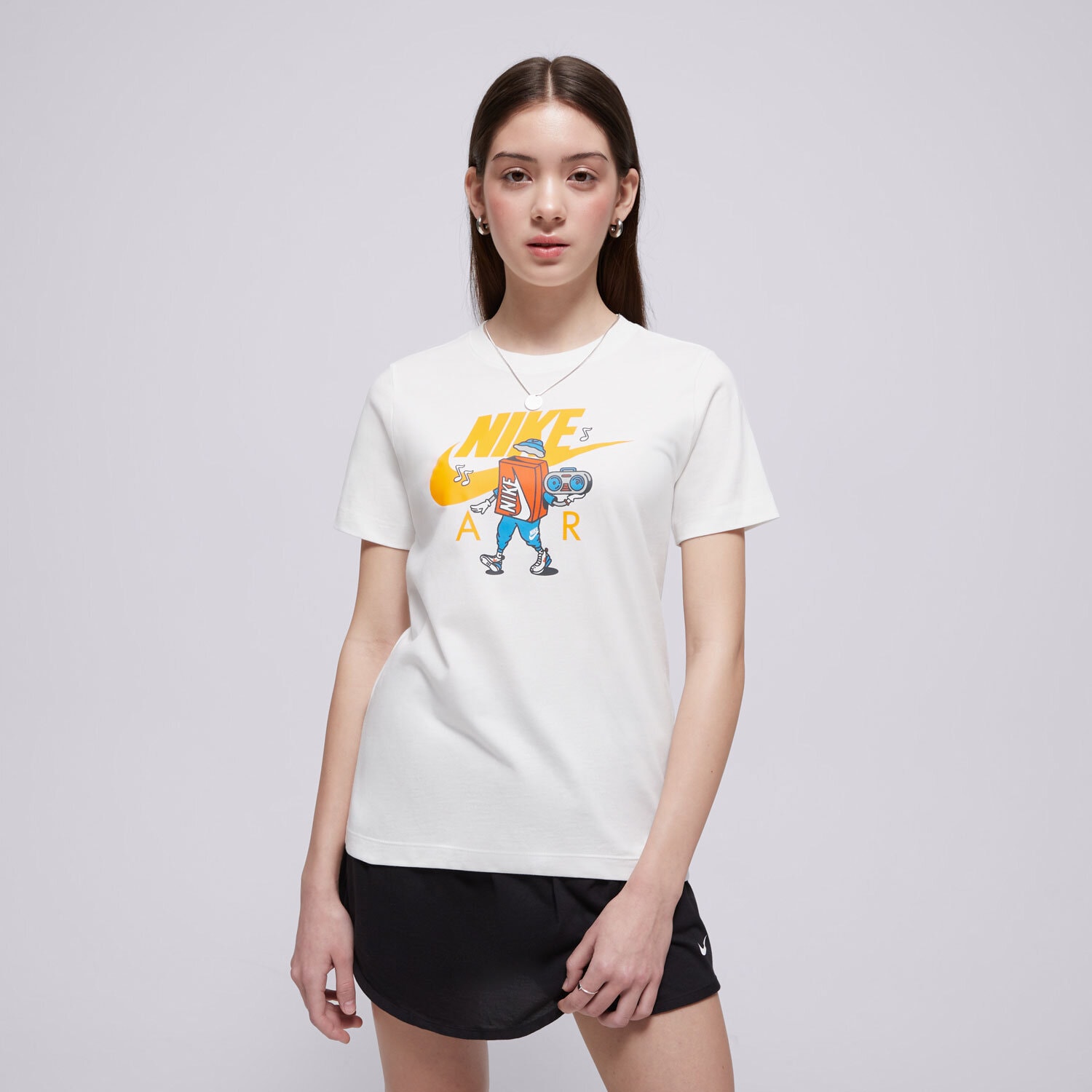 dětské tričko NIKE TRIČKO K NSW TEE BOXY 2 BOY HM5661-100 BÍLÁ