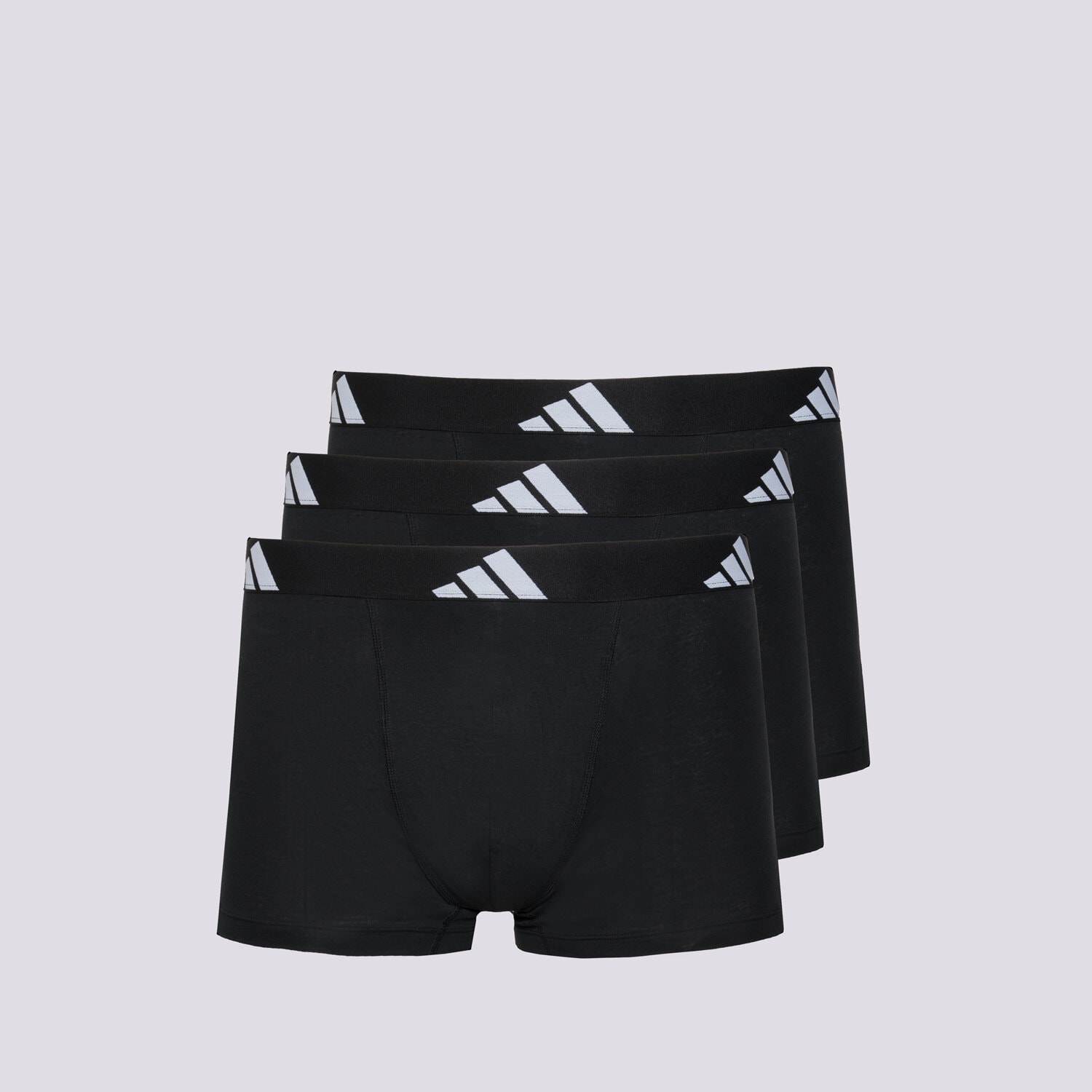 pánské spodní prádlo ADIDAS TRENKY TRUNK  4AM002-000 ČERNÁ