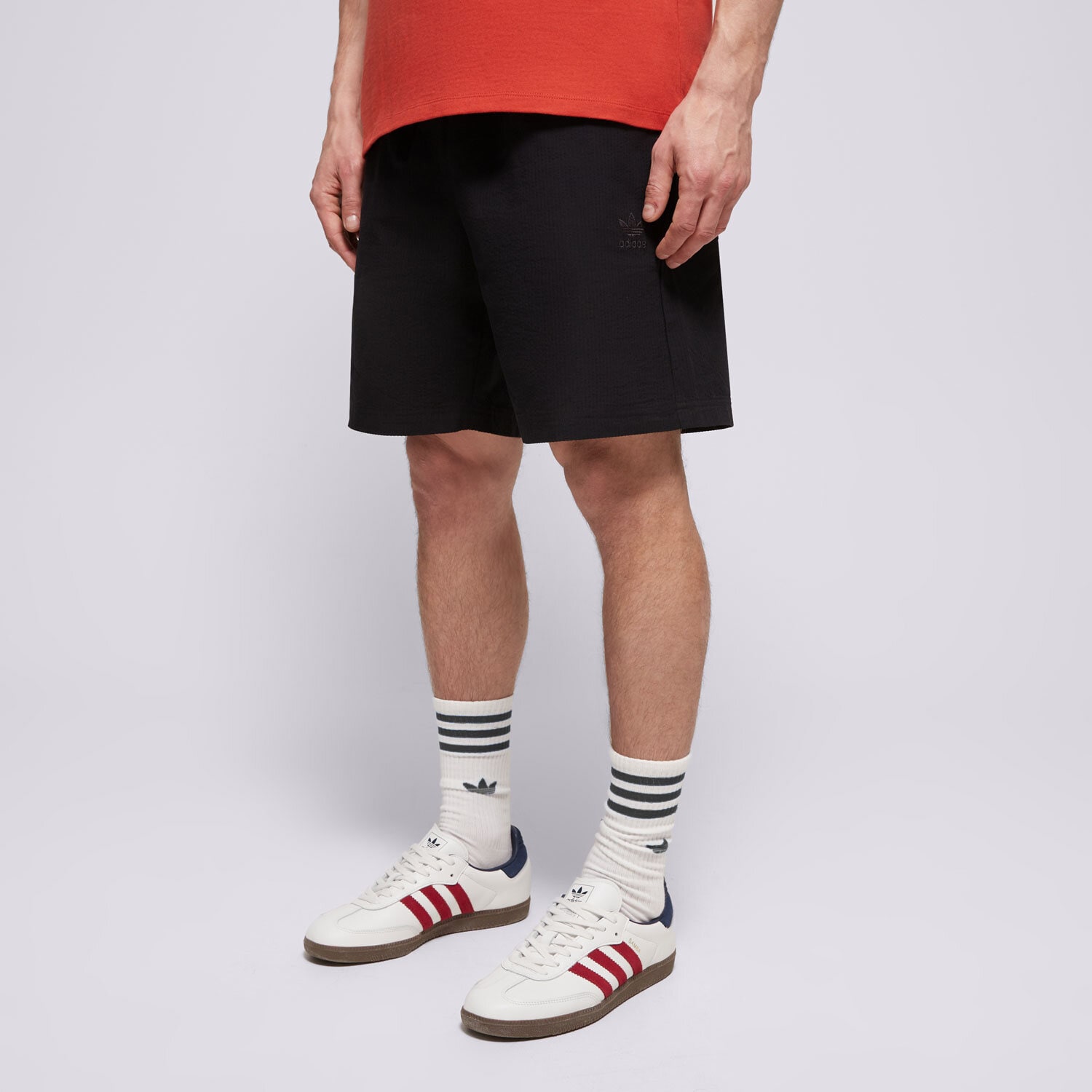 pánské kraťasy ADIDAS ŠORTKY  ESS + SHORT JD2460 ČERNÁ