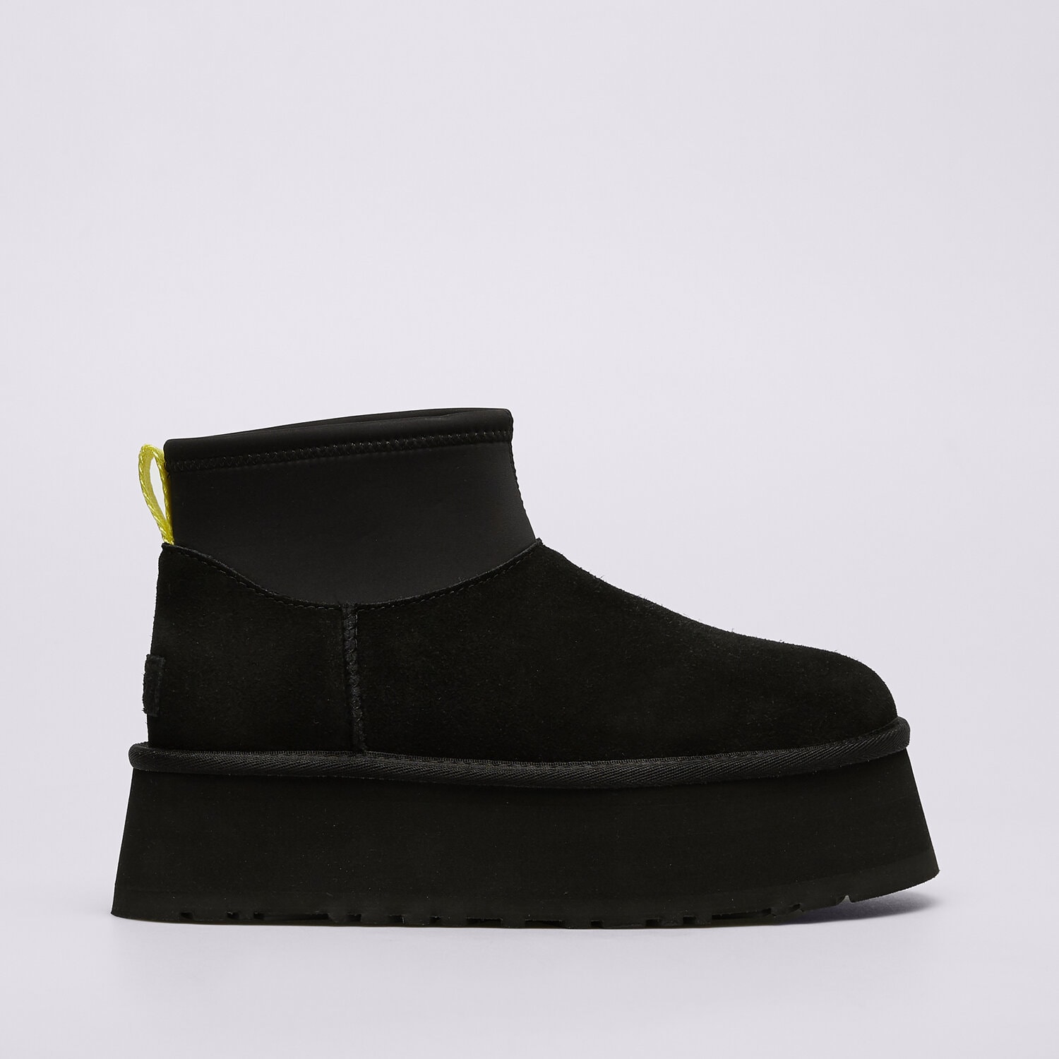 dámské boty casual UGG W CLASSIC MINI DIPPER 1168170-BLK ČERNÁ