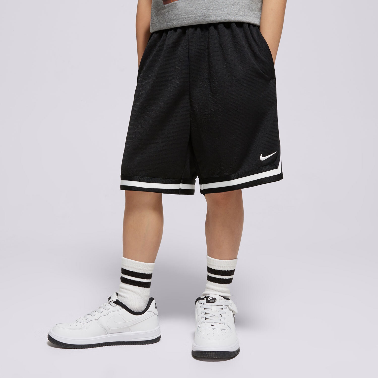 NIKE ŠORTKY  B NK DF DNA 24 SHORT BOY FJ6802-010 ČERNÁ