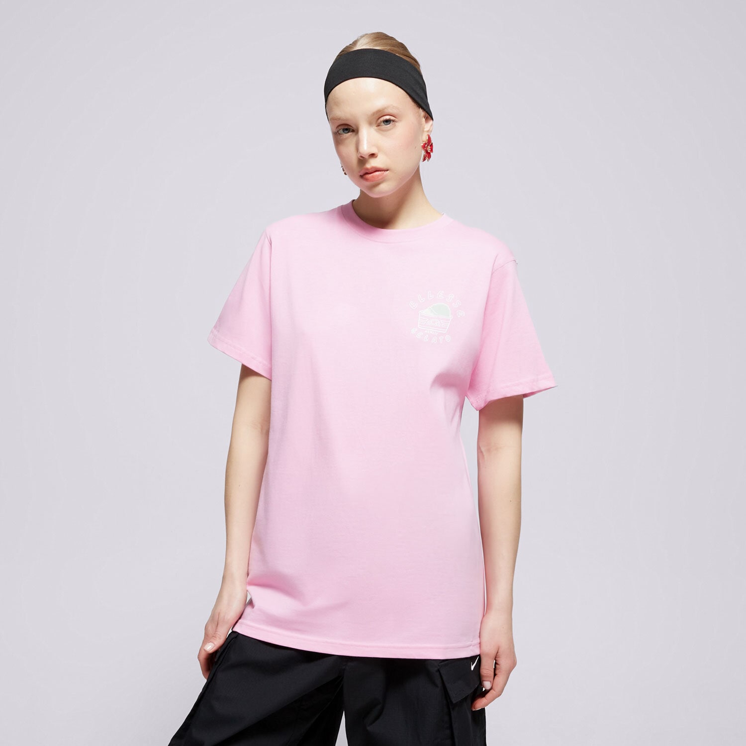 dámské tričko ELLESSE TRIČKO LA STREGA TEE PINK SGZ21999814 RŮŽOVÁ