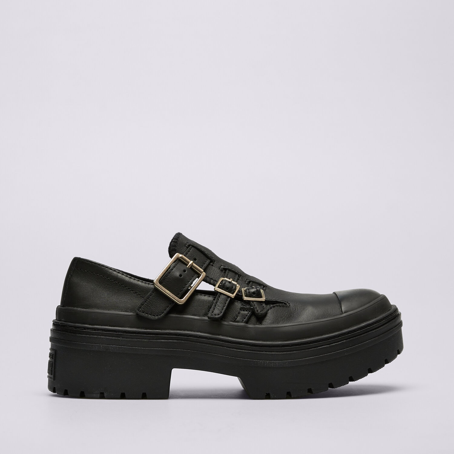 dámské boty casual CONVERSE CHUCK TAYLOR ALL STAR LUGGED HEEL MJ A10616C ČERNÁ