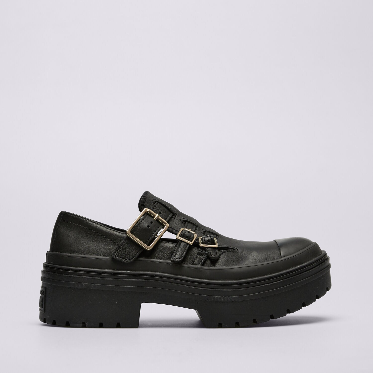 dámské boty casual CONVERSE CHUCK TAYLOR ALL STAR LUGGED HEEL MJ A10616C ČERNÁ