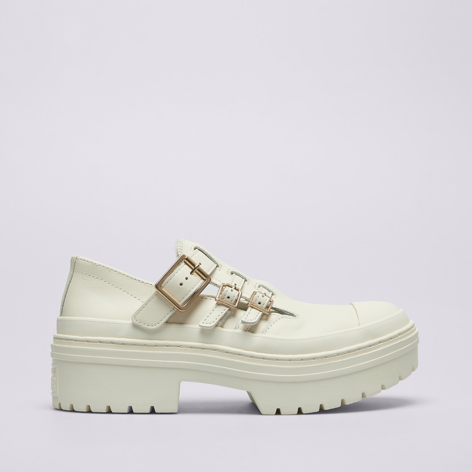 dámské boty casual CONVERSE CHUCK TAYLOR ALL STAR LUGGED HEEL MJ A10617C BÍLÁ