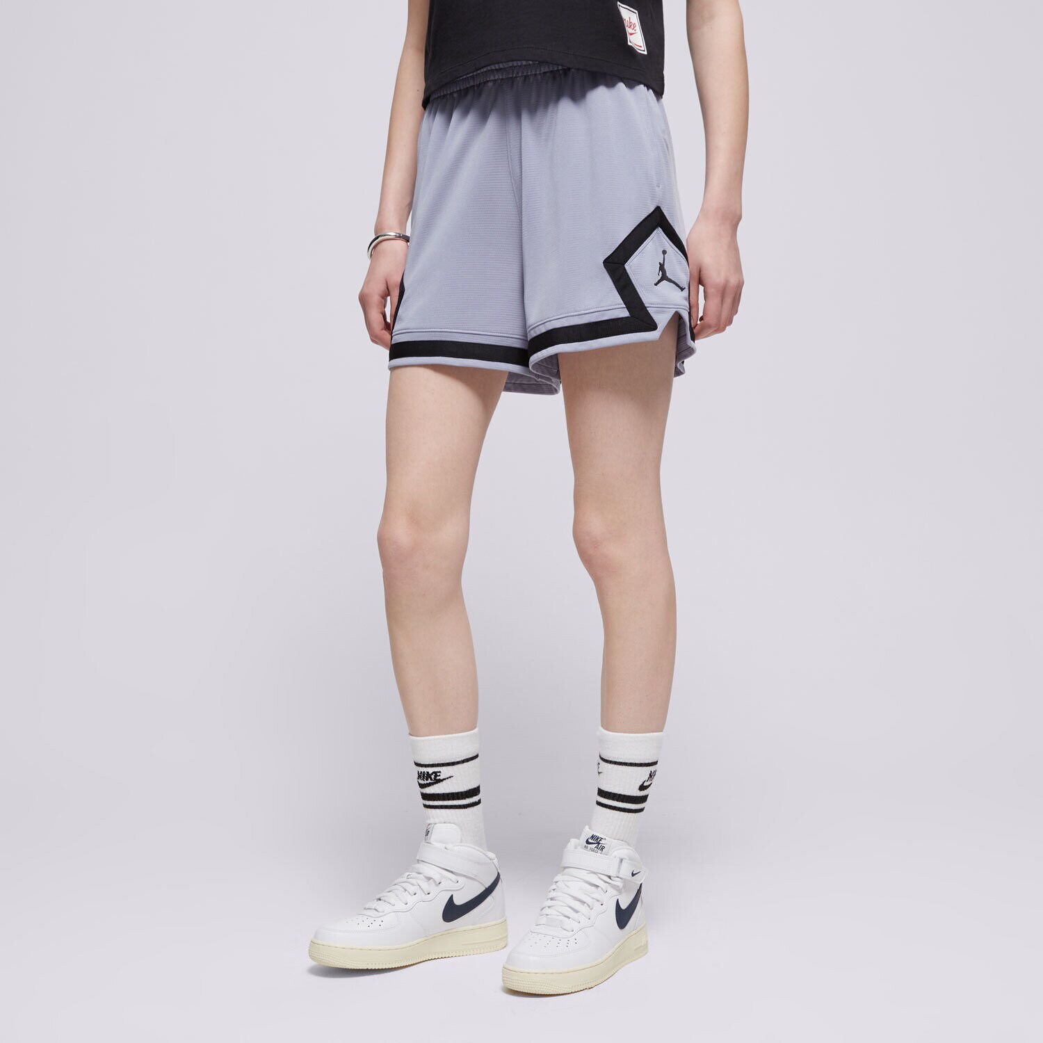dámské kraťasy JORDAN ŠORTKY  W J SPT DMND SHORT 4" FN5134-519 FIALOVÁ