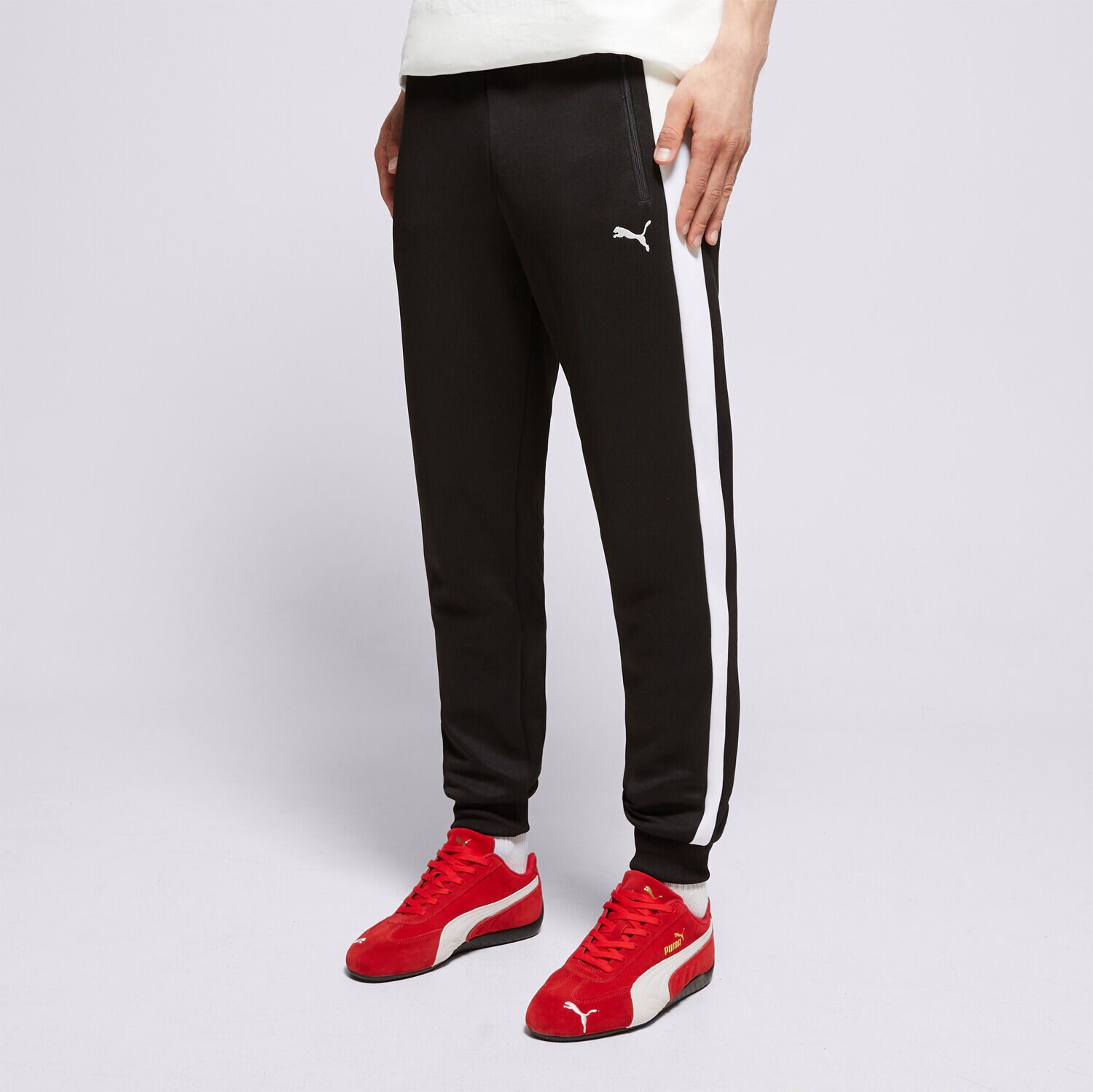 pánské kalhoty PUMA KALHOTY  T7 ALWAYS ON TRACK PANTS DK CL 629588 01 ČERNÁ