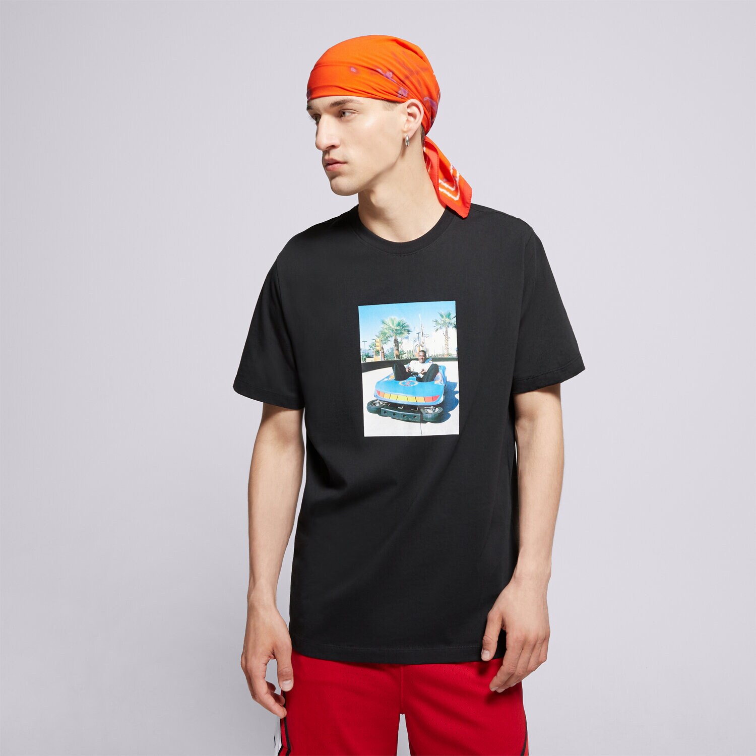 pánské tričko JORDAN TRIČKO M J BRAND PHOTO SS CREW HJ2401-010 ČERNÁ