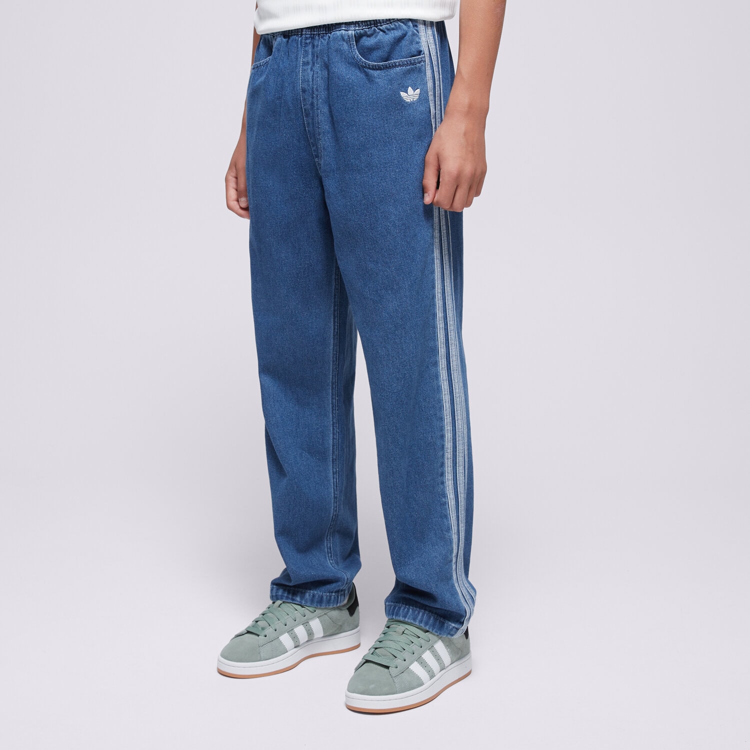 ADIDAS KALHOTY  PANTS GIRLS JC7877 MODRÁ