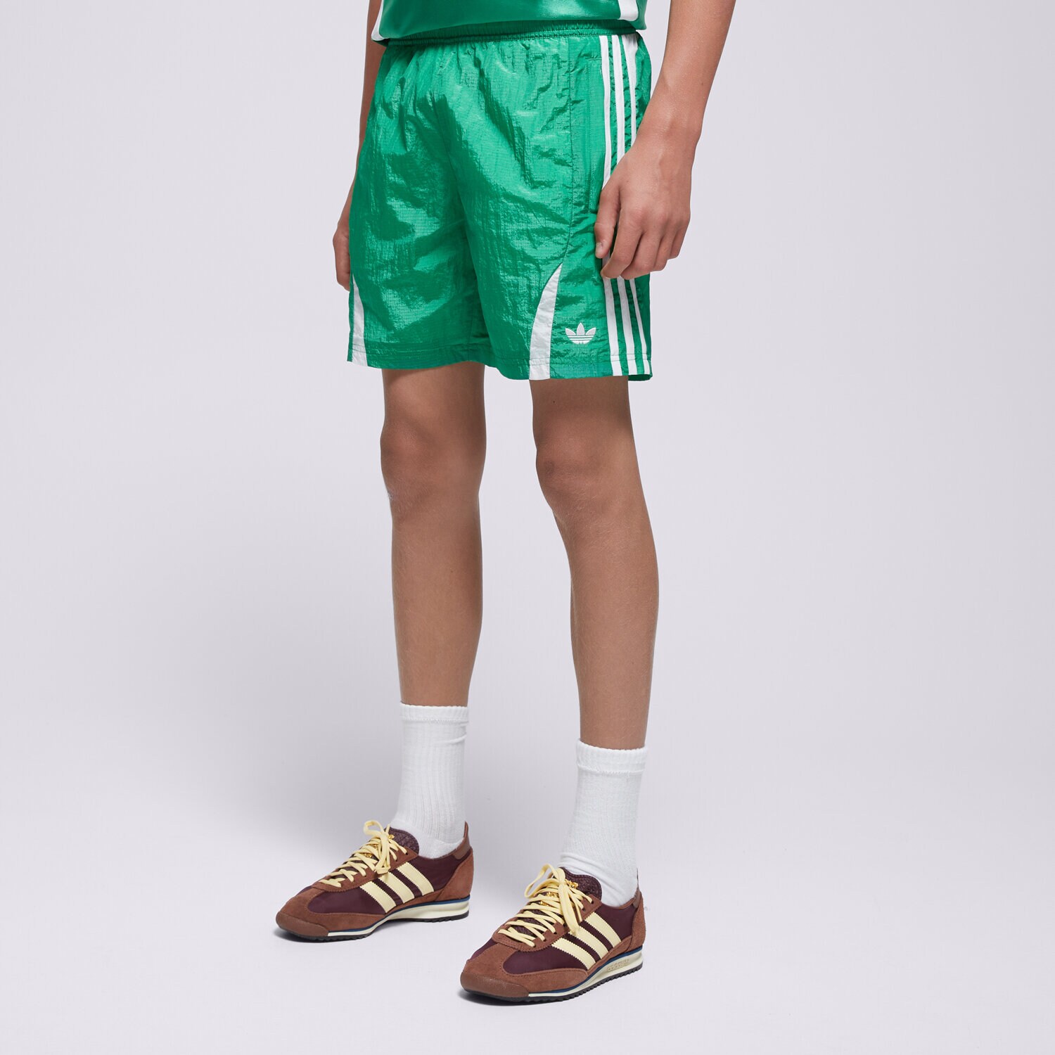 ADIDAS ŠORTKY  WOVEN SHORT BOYS JC9120 ZELENÁ