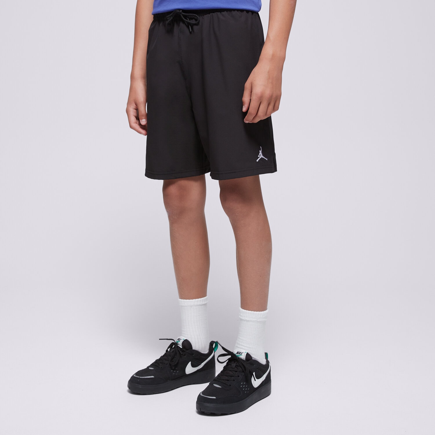 JORDAN ŠORTKY  MJ JUMPMAN WOVEN PLAY SHORT BOY 95D817-023 ČERNÁ