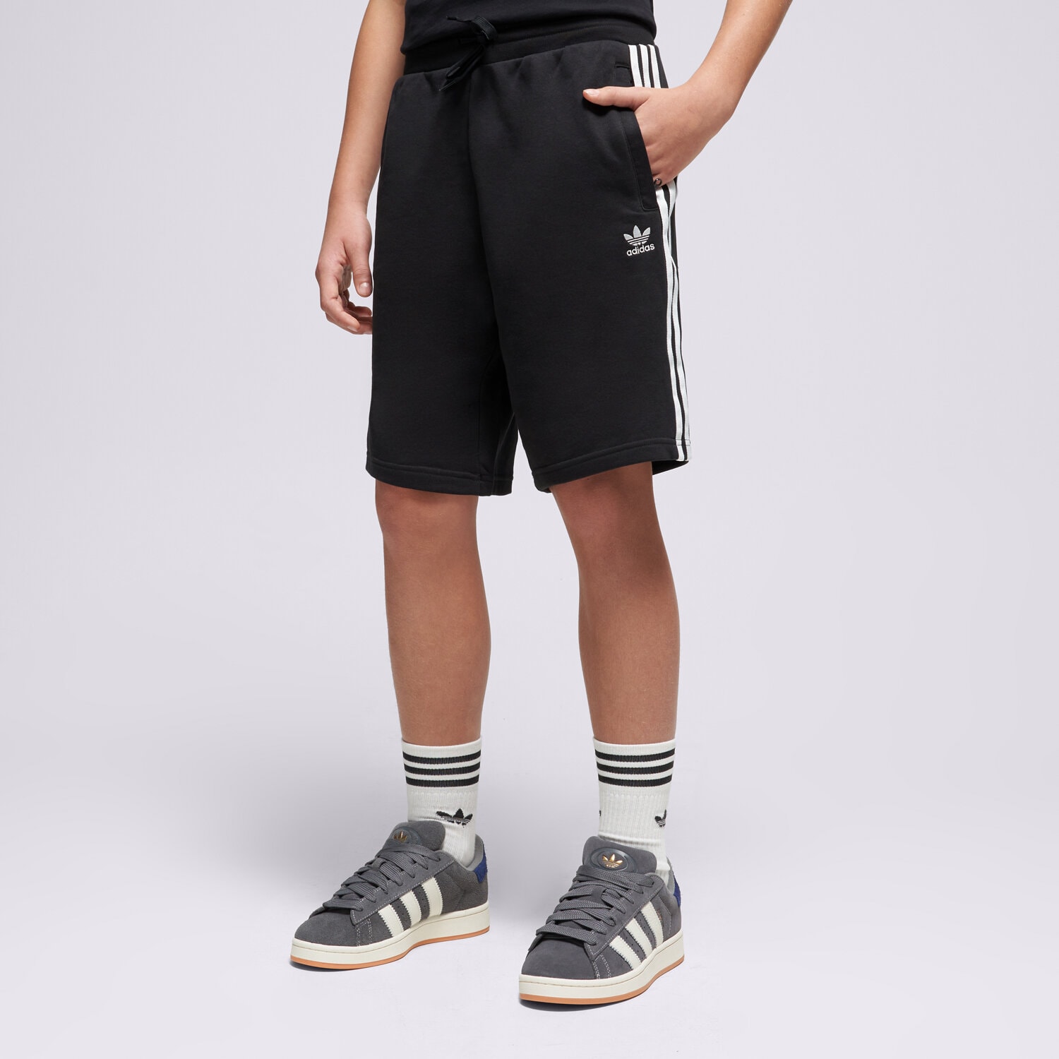 ADIDAS ŠORTKY  SHORTS BOYS IY7481 ČERNÁ