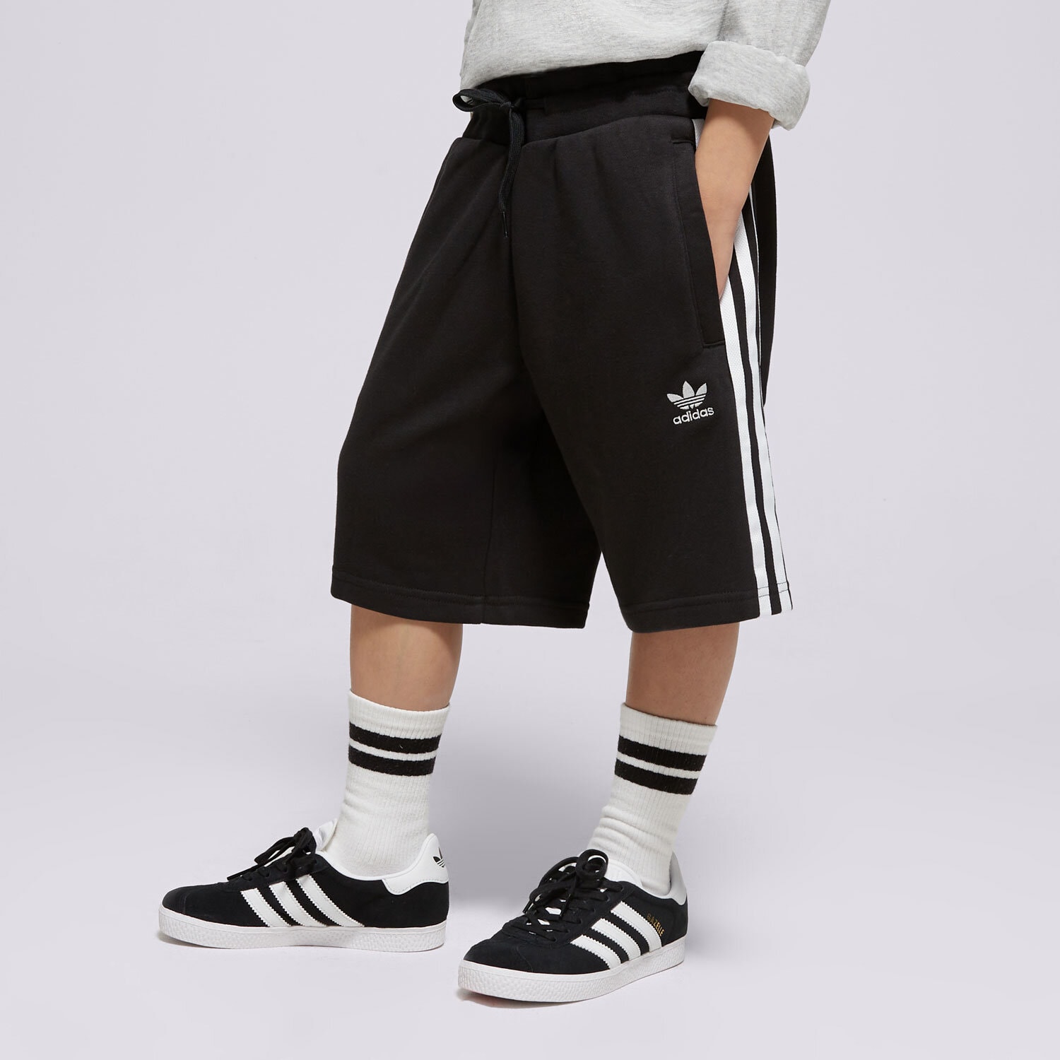 ADIDAS ŠORTKY  SHORTS BOYS IY7481 ČERNÁ