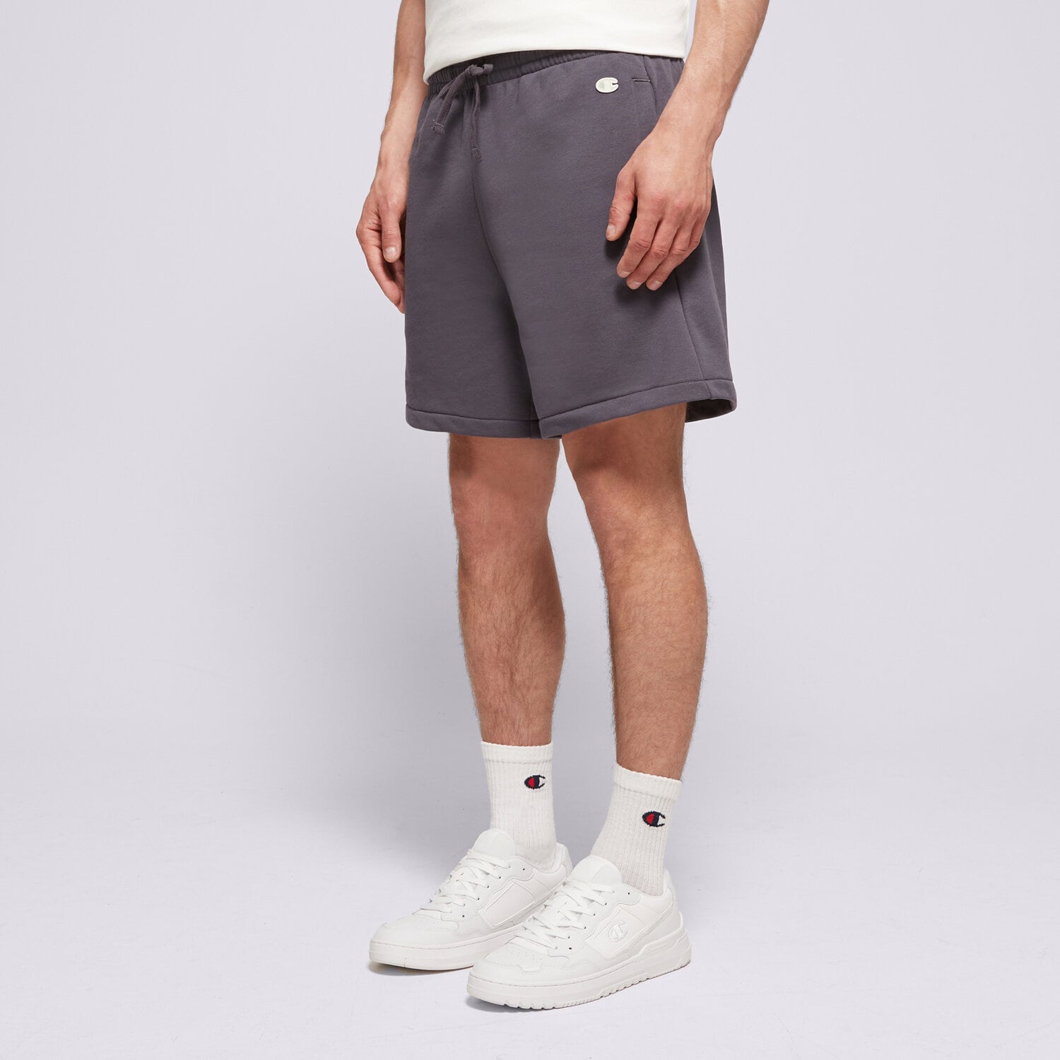 pánské kraťasy CHAMPION ŠORTKY  SHORTS 220758 VS517 ČERNÁ