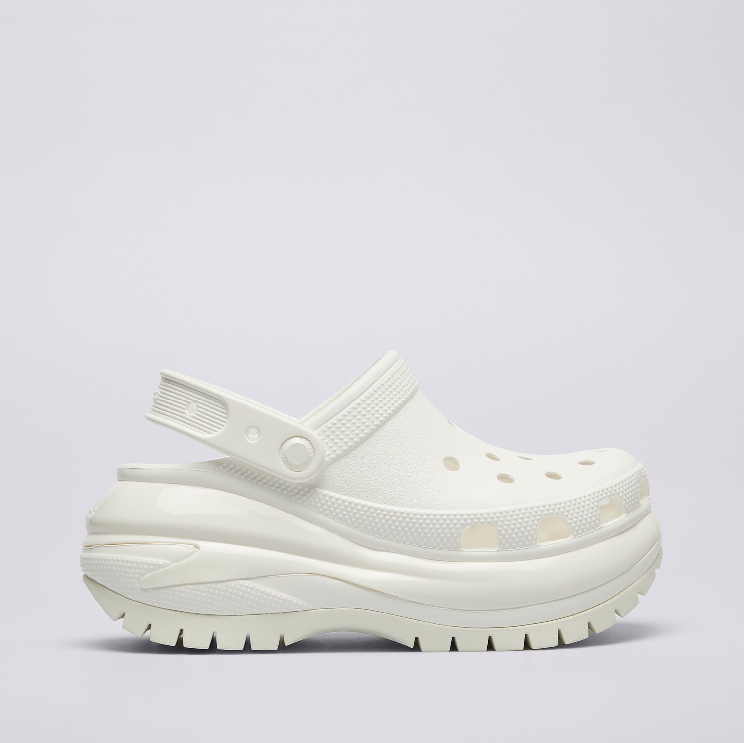 dámské sandály CROCS CLASSIC MEGA CRUSH CLOG 207988100 BÍLÁ
