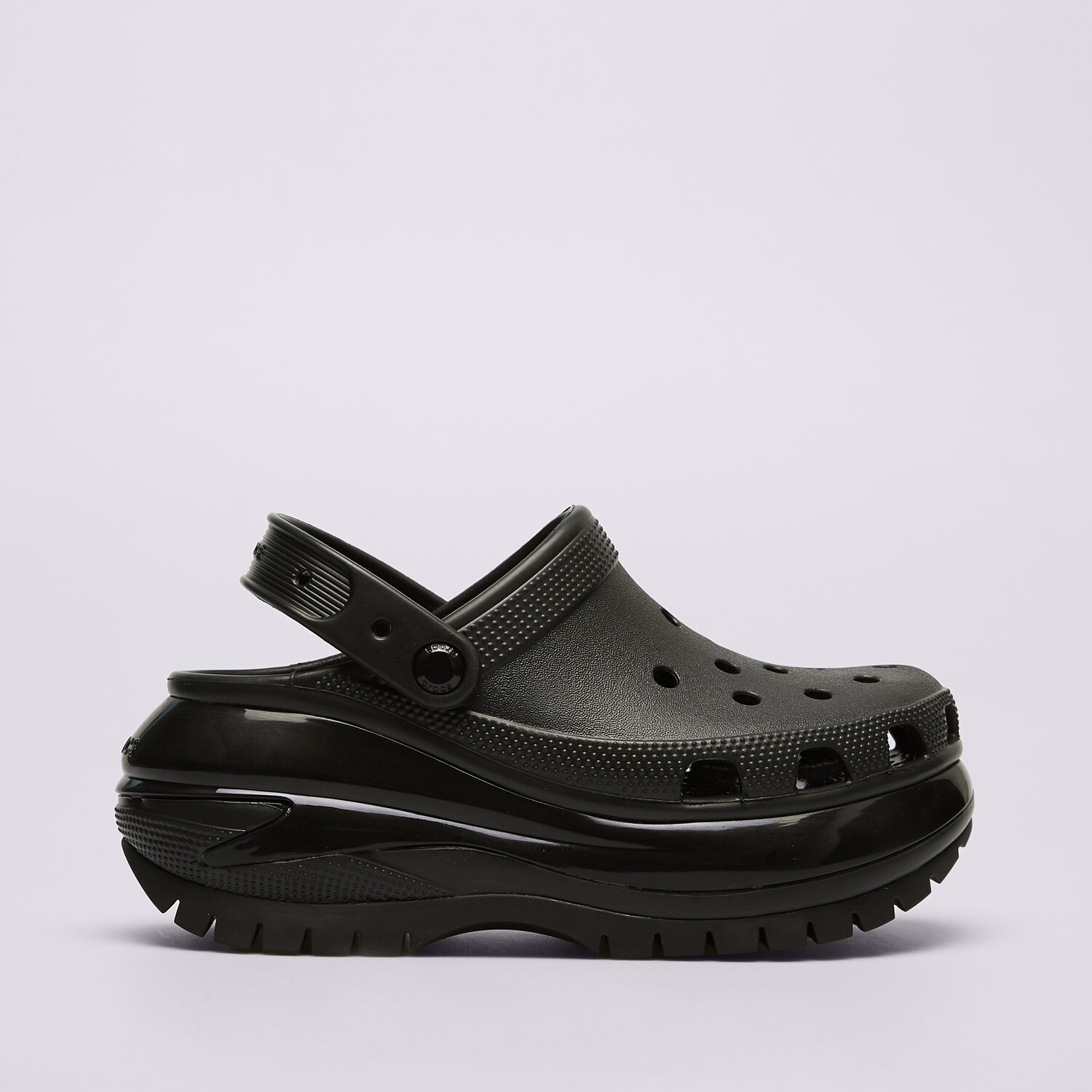 dámské sandály CROCS CLASSIC MEGA CRUSH CLOG 207988001 ČERNÁ