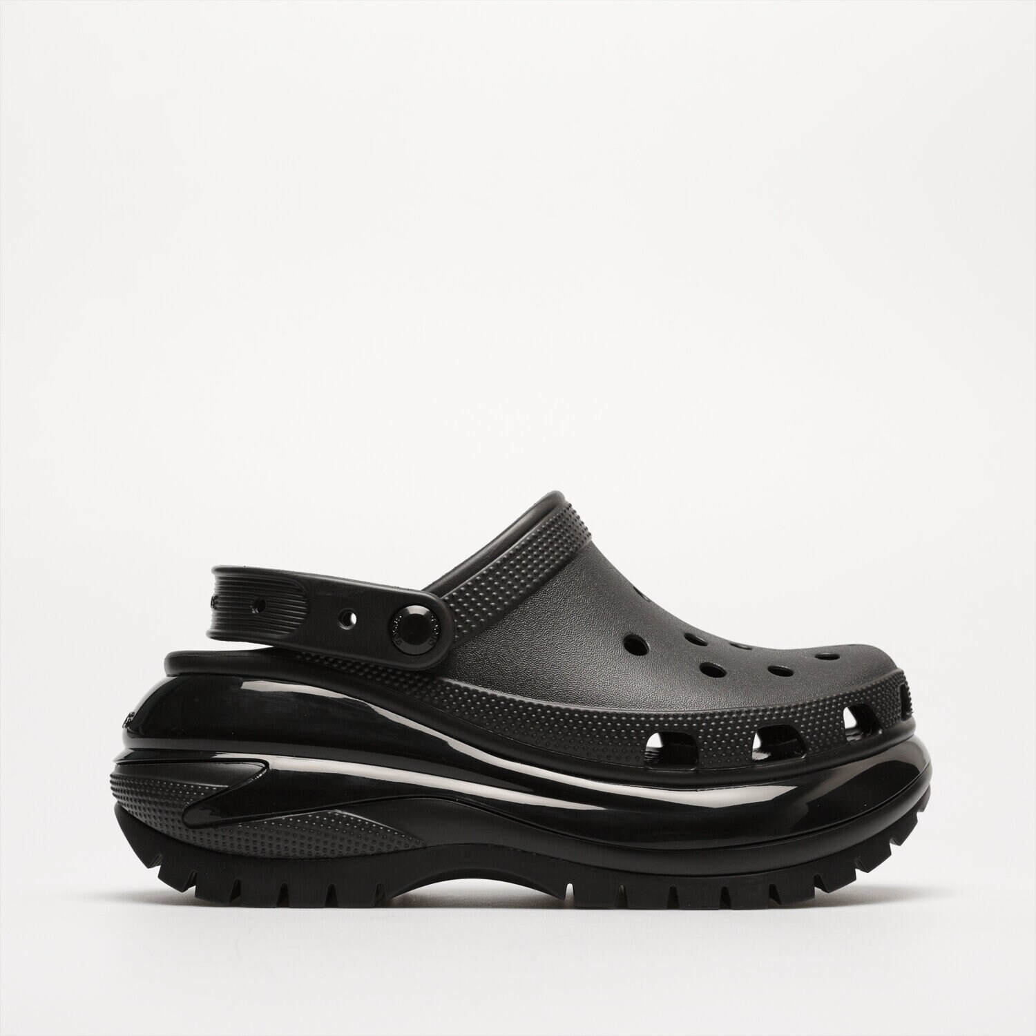 dámské sandály CROCS CLASSIC MEGA CRUSH CLOG 207988001 ČERNÁ