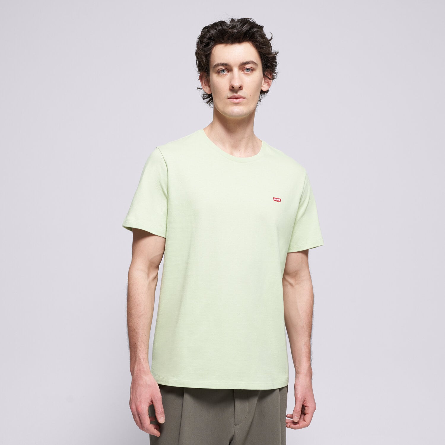 pánské tričko LEVI'S TRIČKO SS ORIGINAL HM TEE GREENS 56605-0299 ZELENÁ