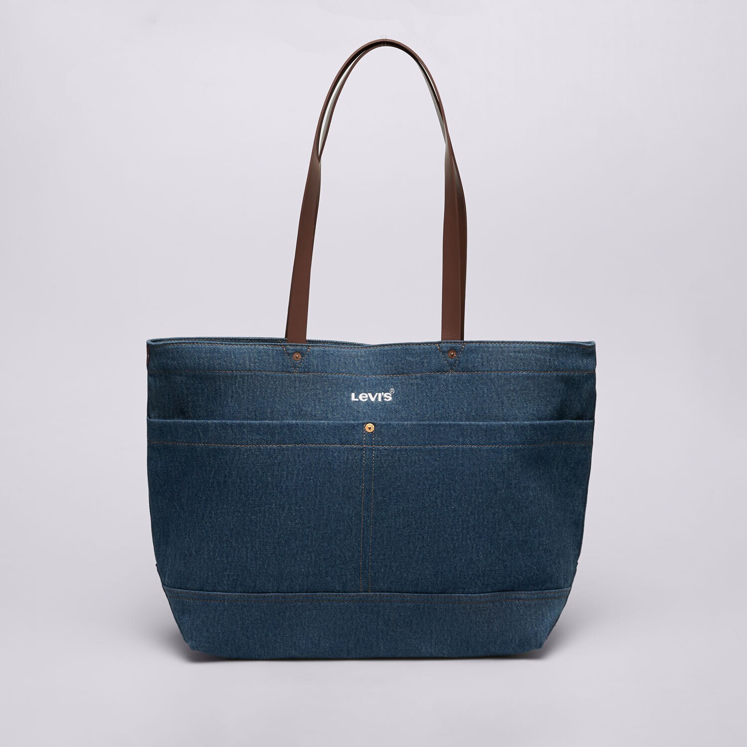 dámská taška LEVI'S TAŠKA WOMEN'S HERITAGE TOTE-ALL D7959-0002 MODRÁ