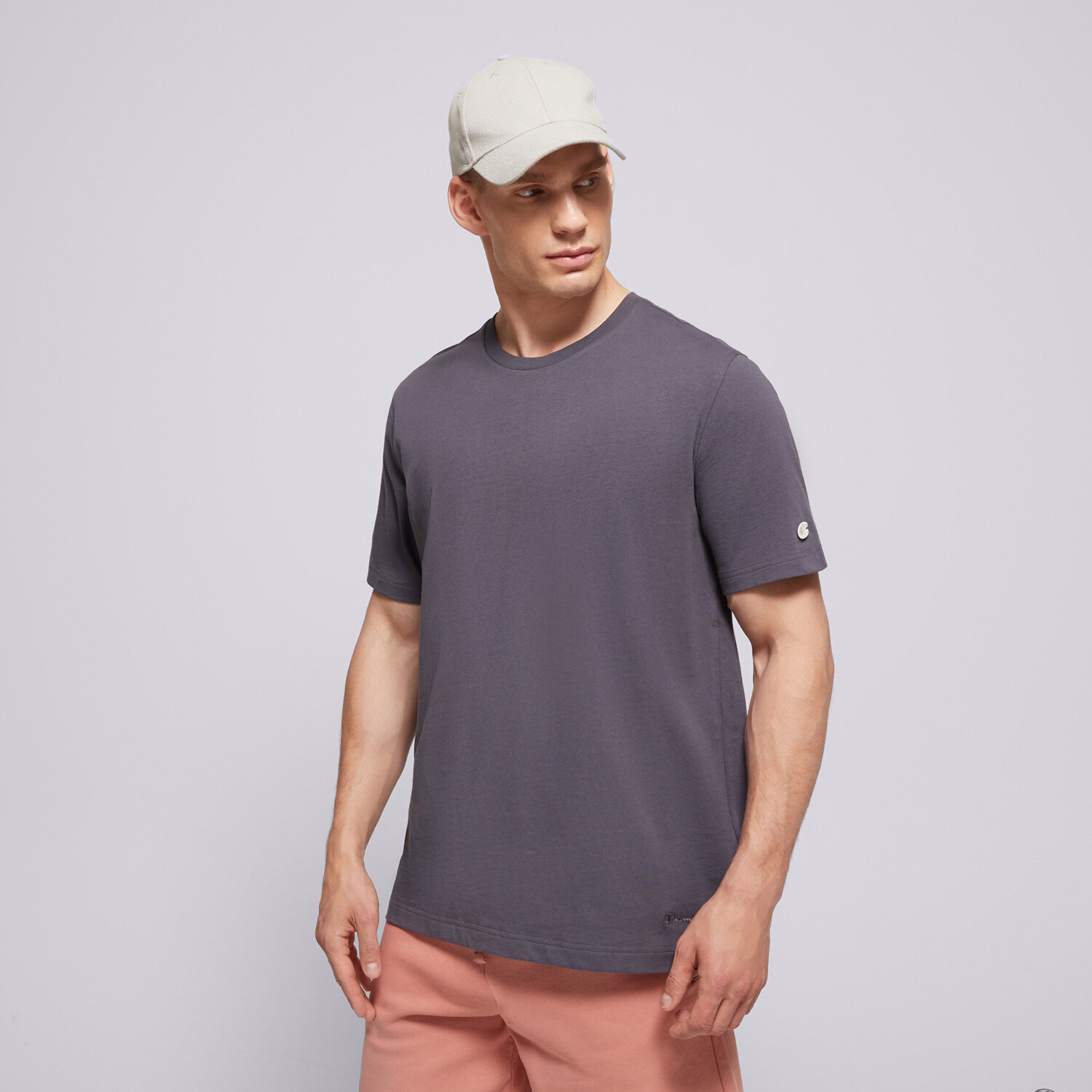 pánské tričko CHAMPION TRIČKO SS TEE 220425 VS517 ČERNÁ